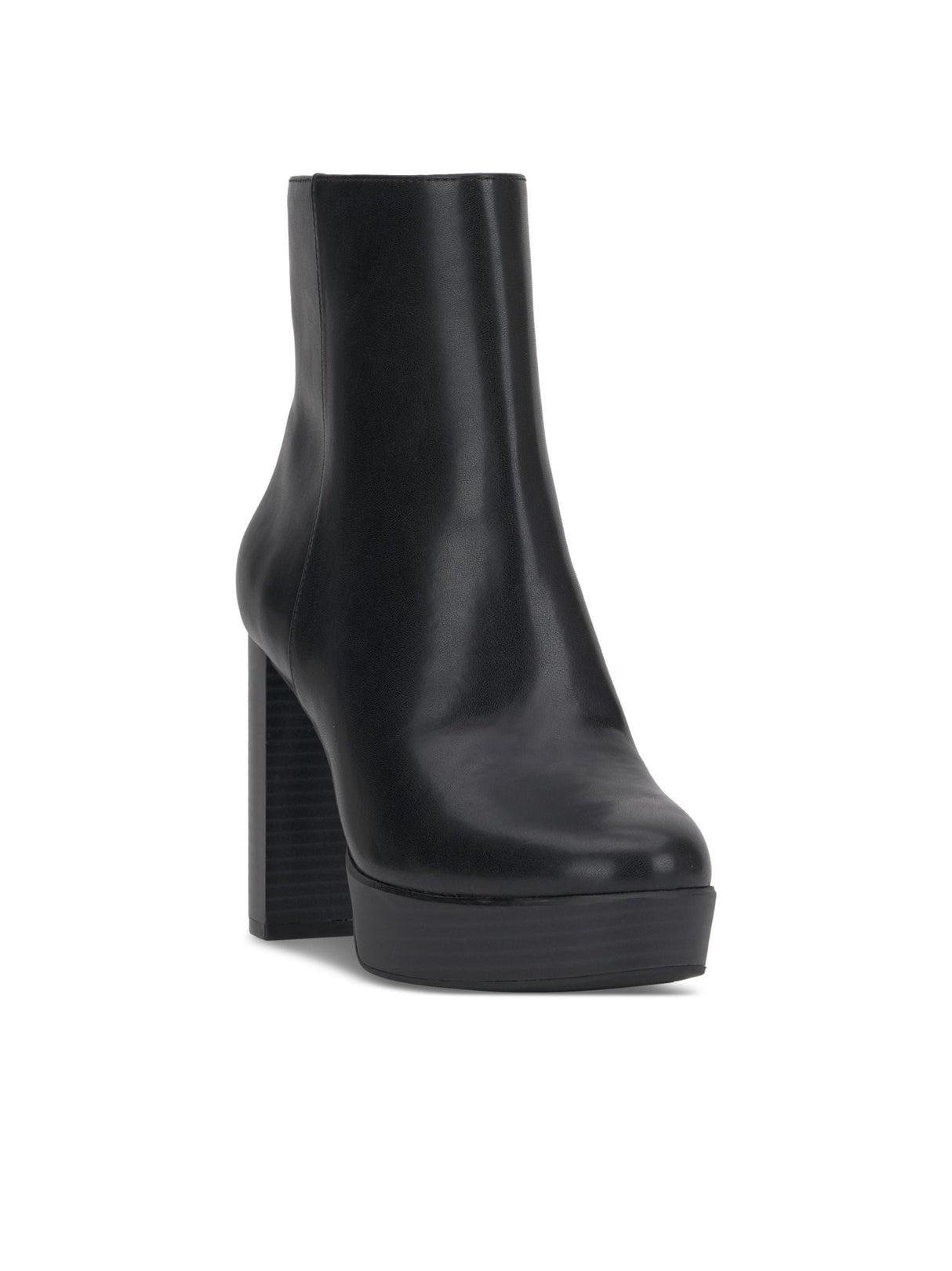 Image for Women's Plain Ankle Boots Heels,Black