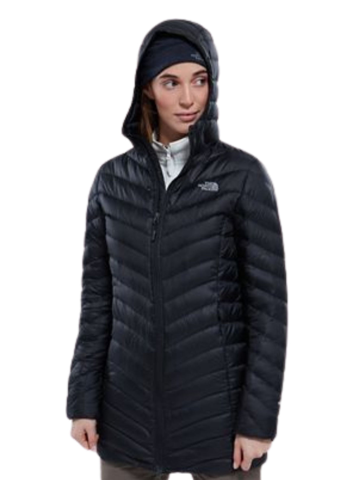 Image for Women's Quilted Jacket Two Pockets,Black