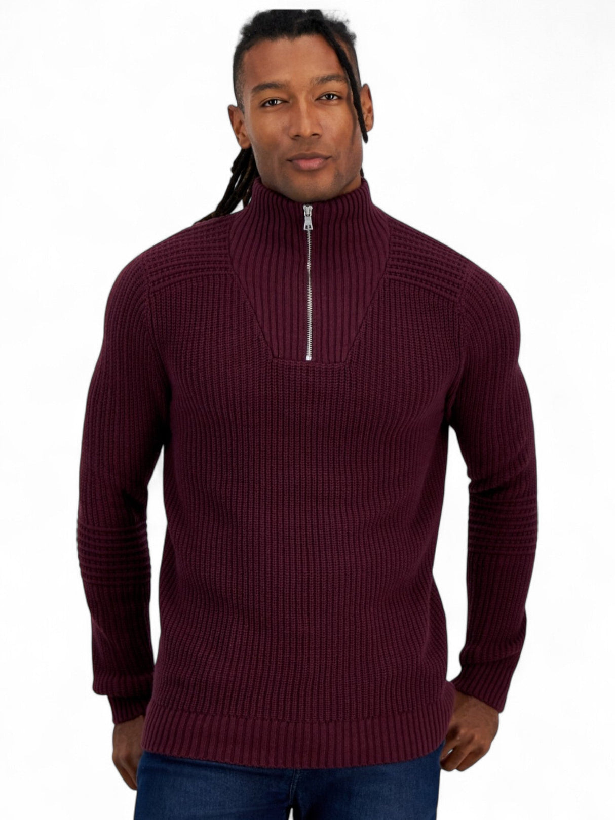 Image for Men's Knitted Sweaters,Vintage Wine