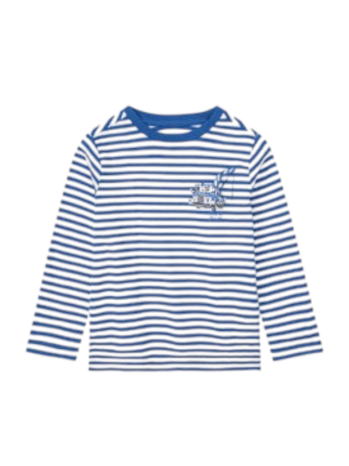 Image for Kids Boy's Striped Top,Blue/White