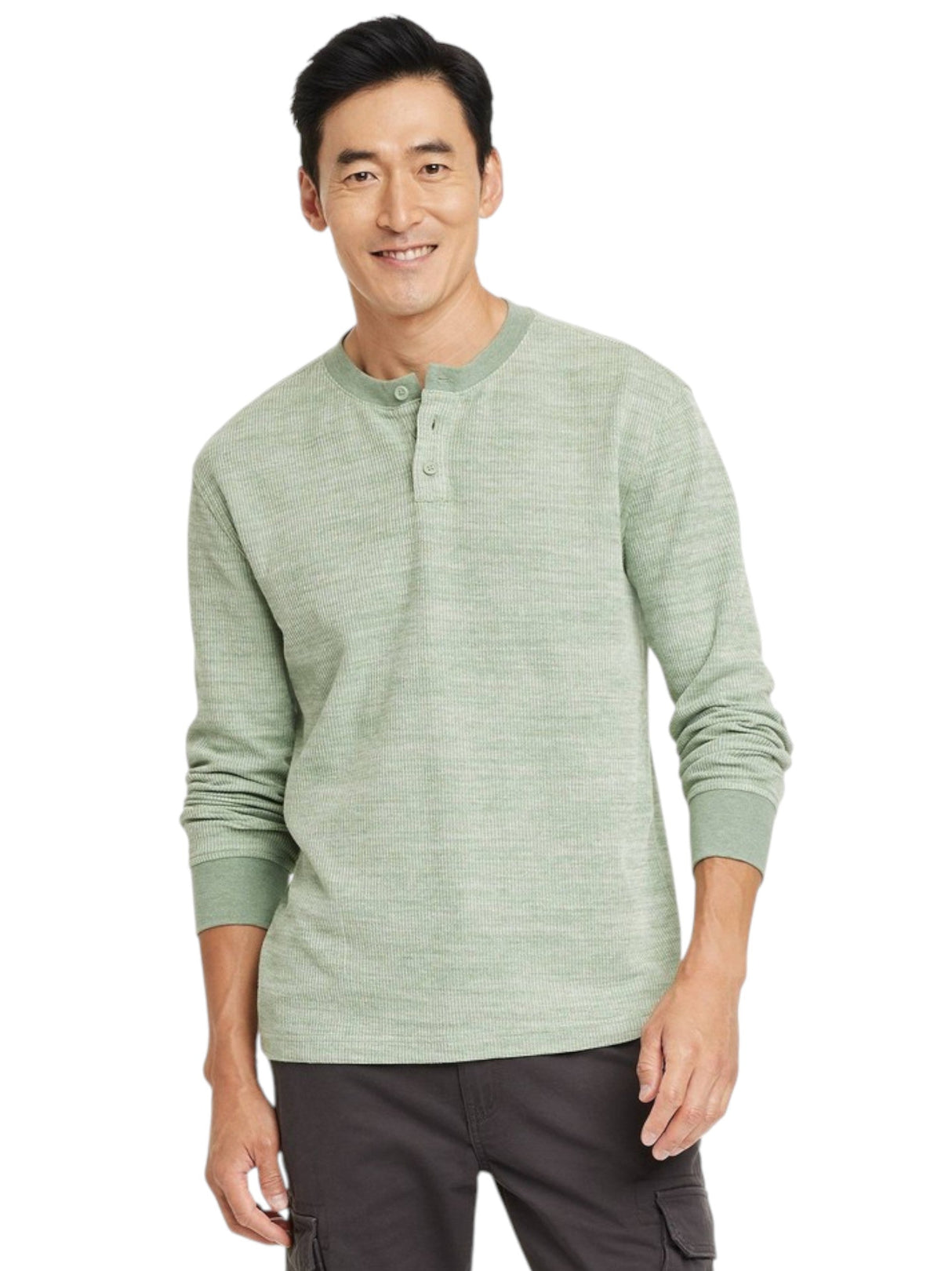 Image for Men's Knitted Sweaters,Sage Green