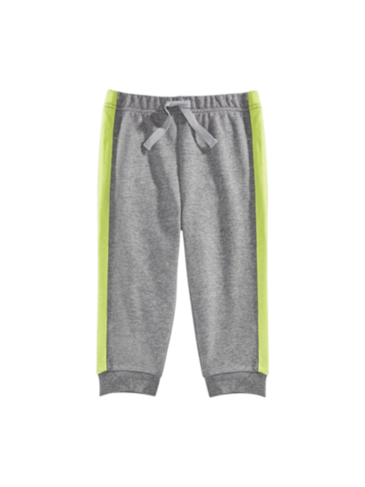 Image for Kids Boy's Striped Side Pant,Grey/Light Green
