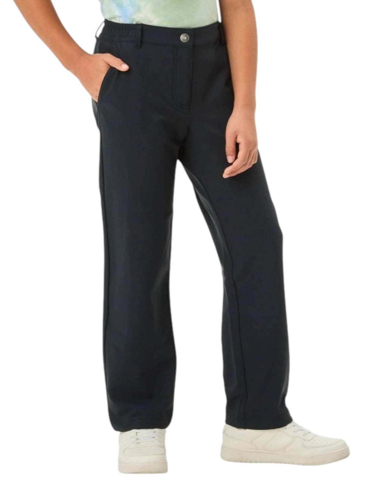 Image for Kids Boy's Plain Pants,Black