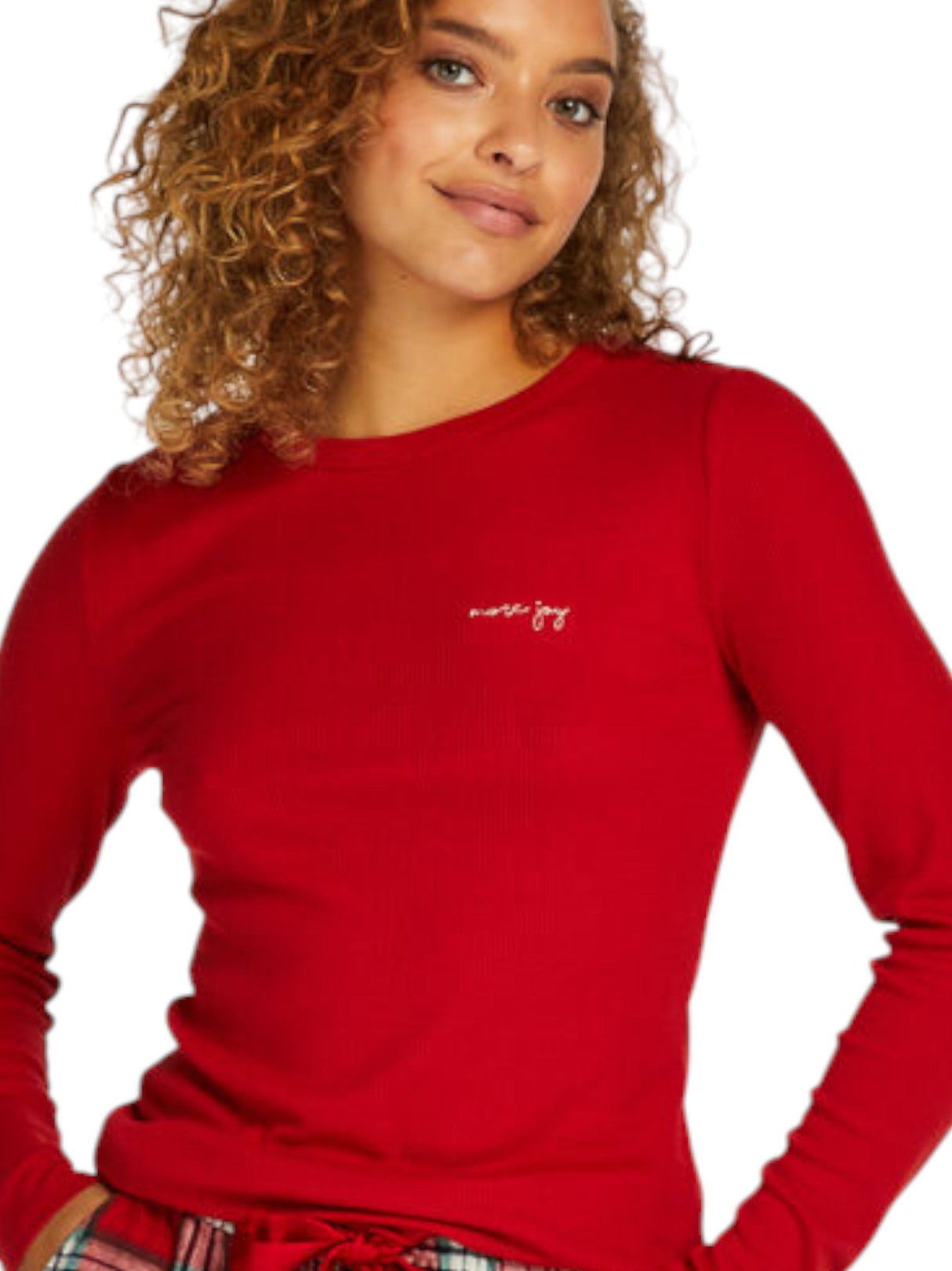 Image for Women's Knitted Top,Red