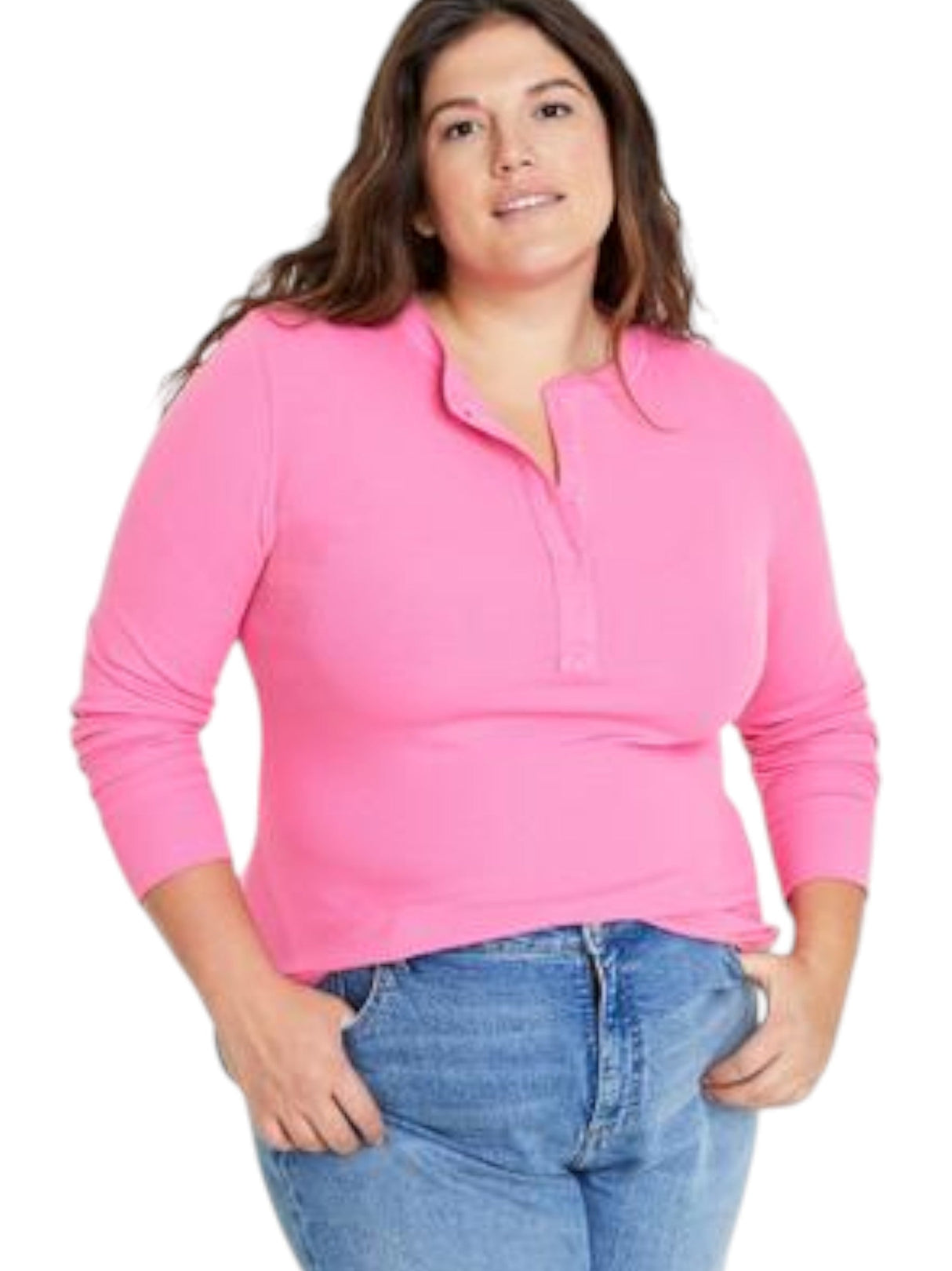 Image for Women's Ribbed Top,Pink