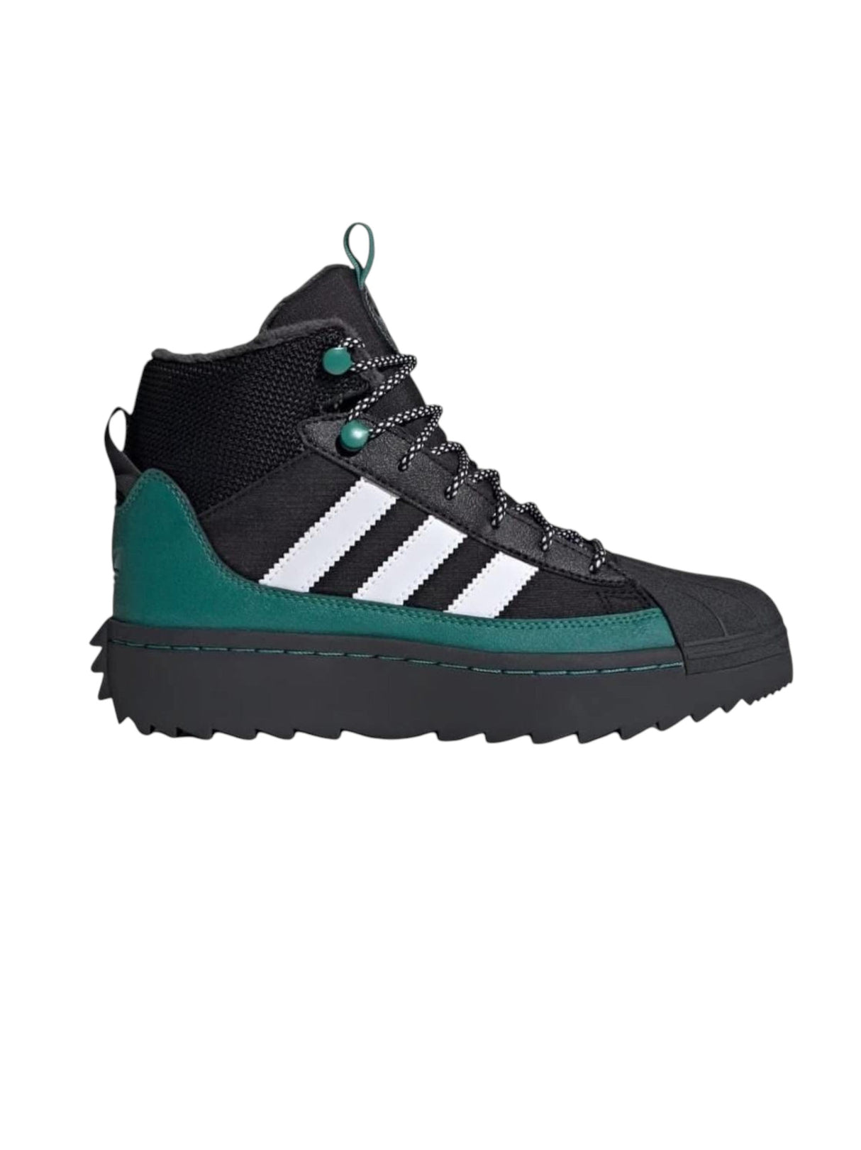 Image for Kids Girl's Colorblocked Lined Ankle Boots,Black