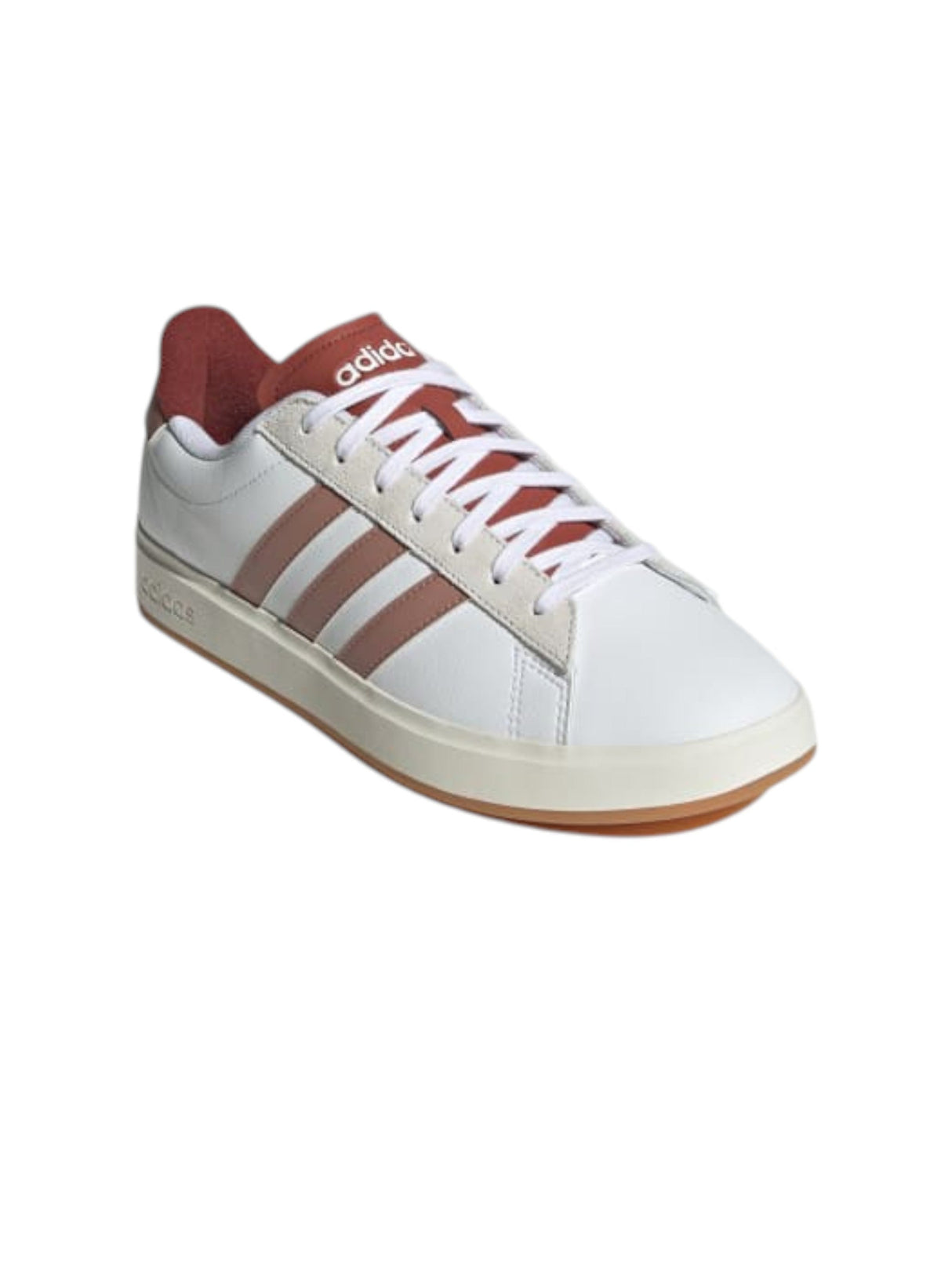 Image for Men's Brand Logo Patched Casual Shoes,White