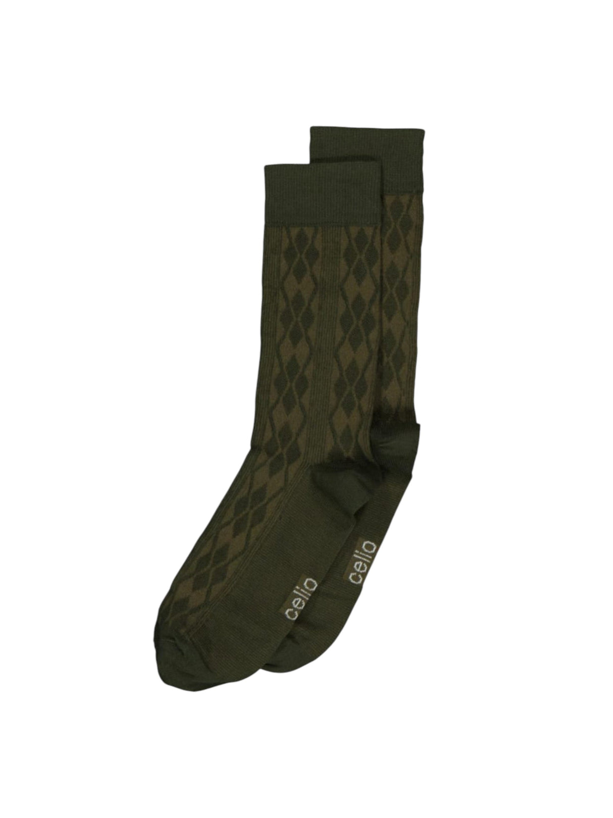 Image for Men's Knitted Socks,Olive