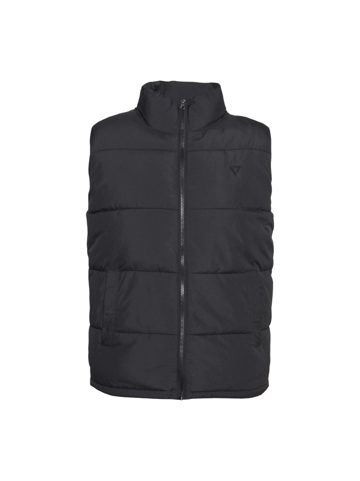 Image for Men's Quilted Vest Two Pockets,Black