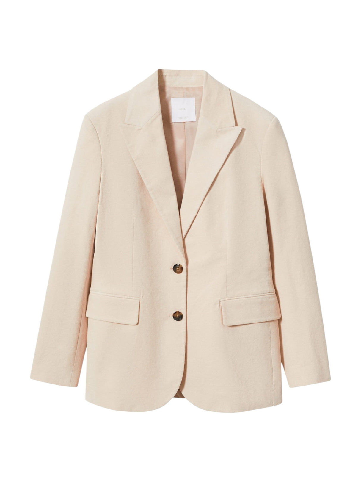 Image for Women's Plain Blazer,Beige