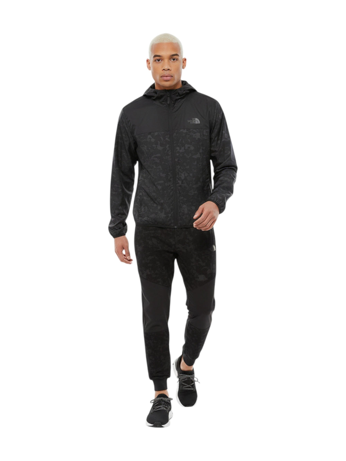 Image for Men's Graphic Textured Pant,Black