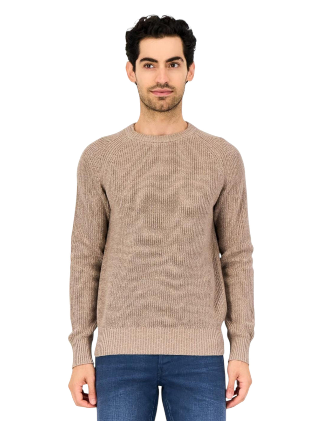 Image for Men's Knitted Sweaters,Taup