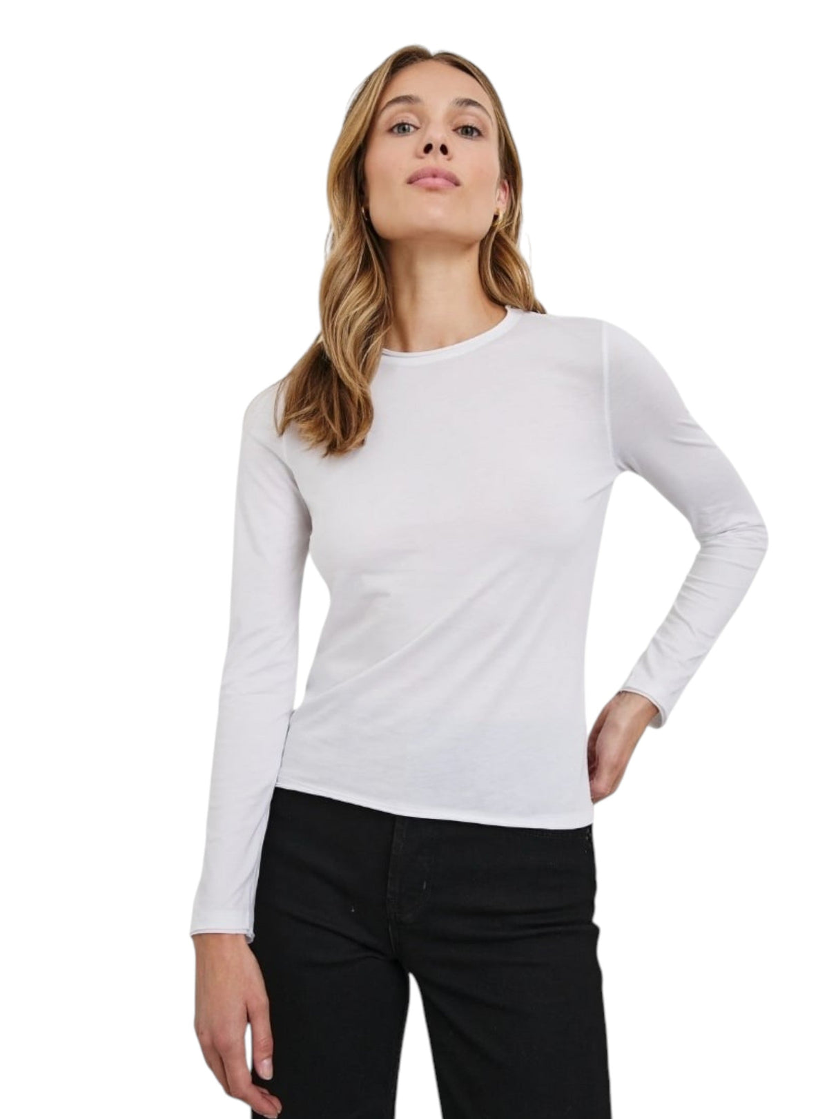 Image for Women's Plain Top,White