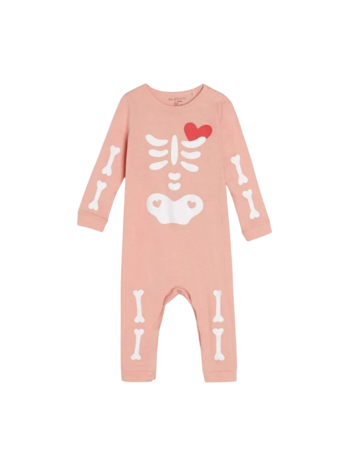 Image for Kids Girl's Printed Jumpsuit,Peach