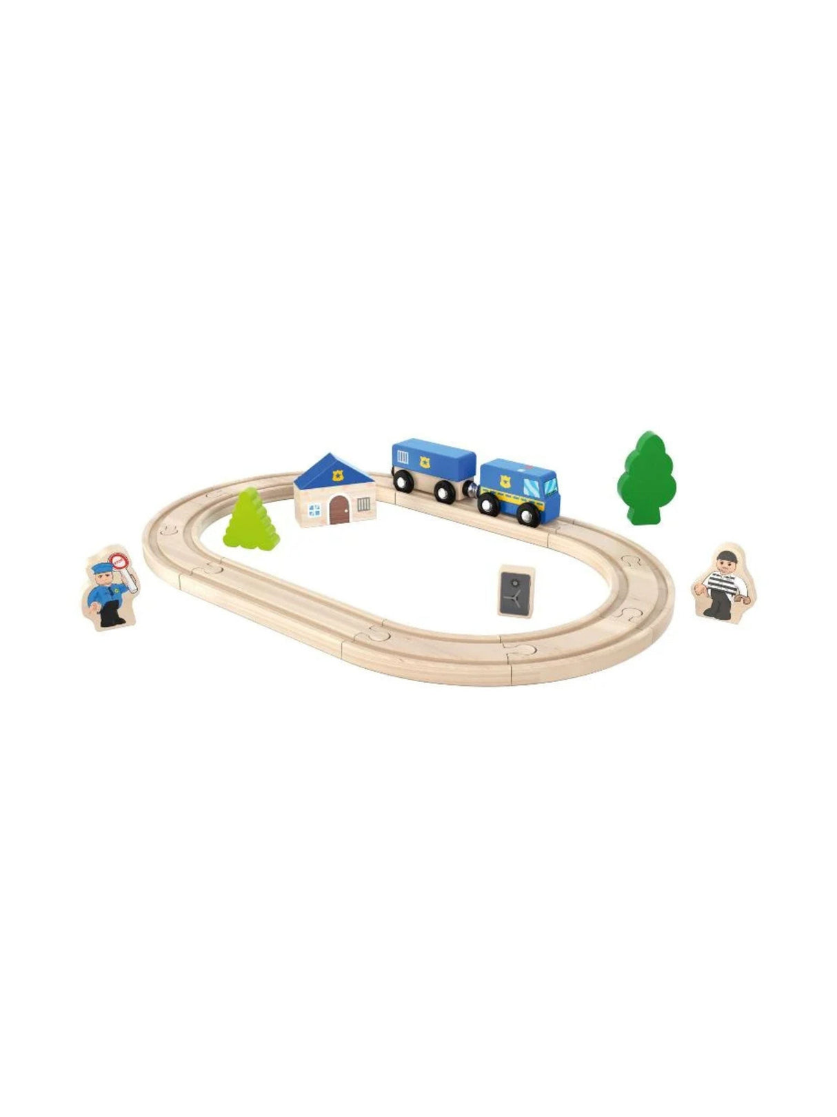 Image for Wooden Railway Set