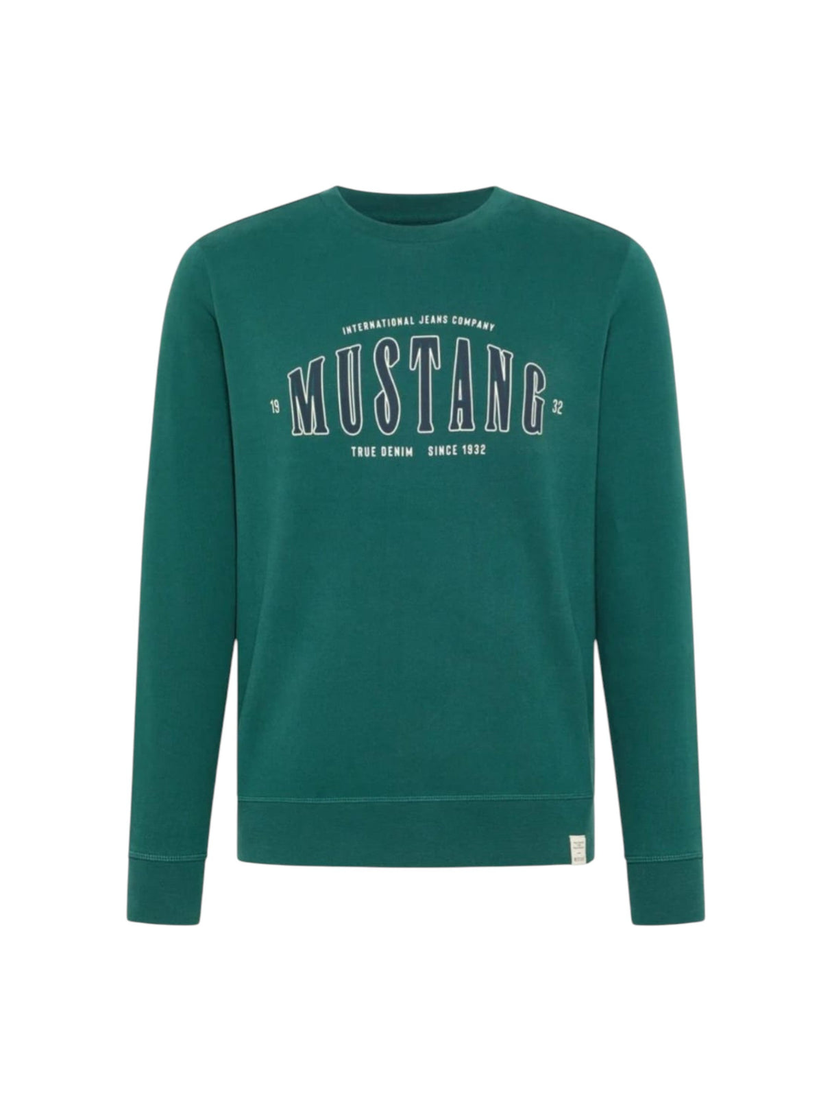 Image for Men's Brand Logo Printed Sweaters,Olive