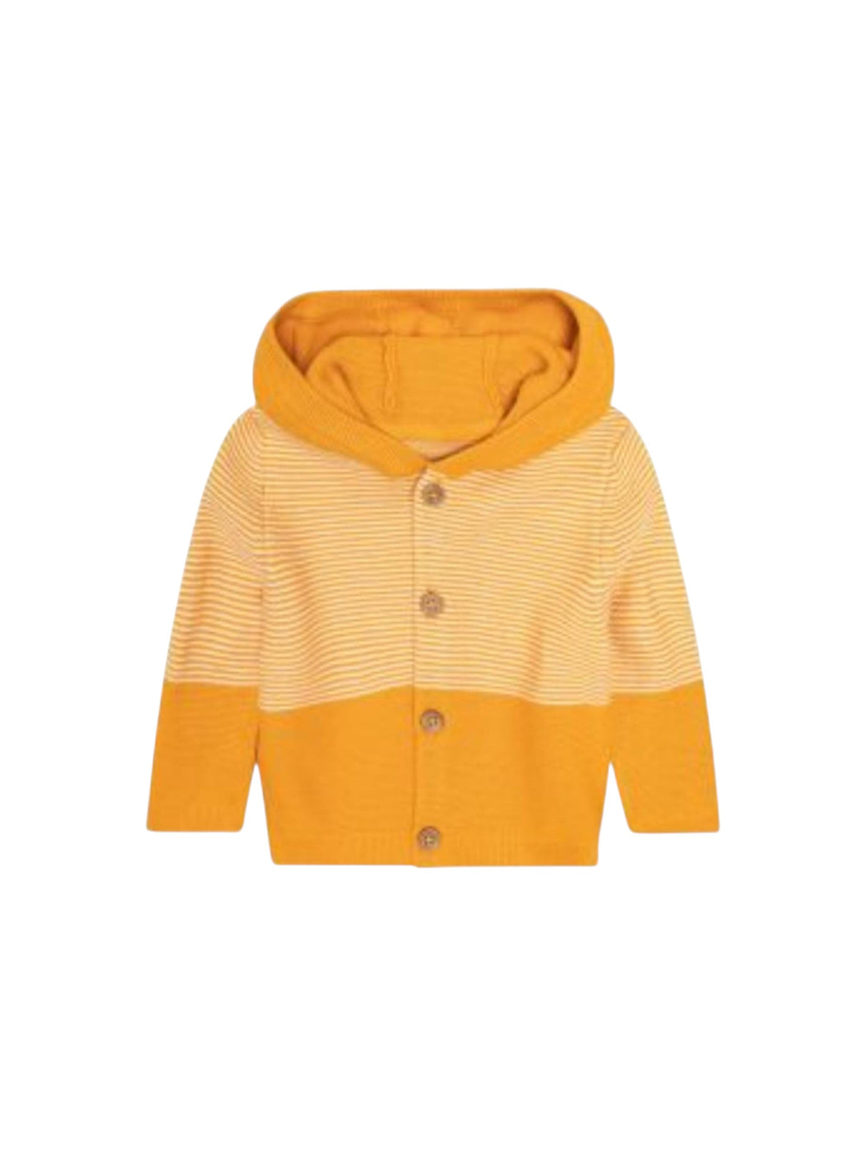Image for Kids Boy's Striped Hoodie,Yellow