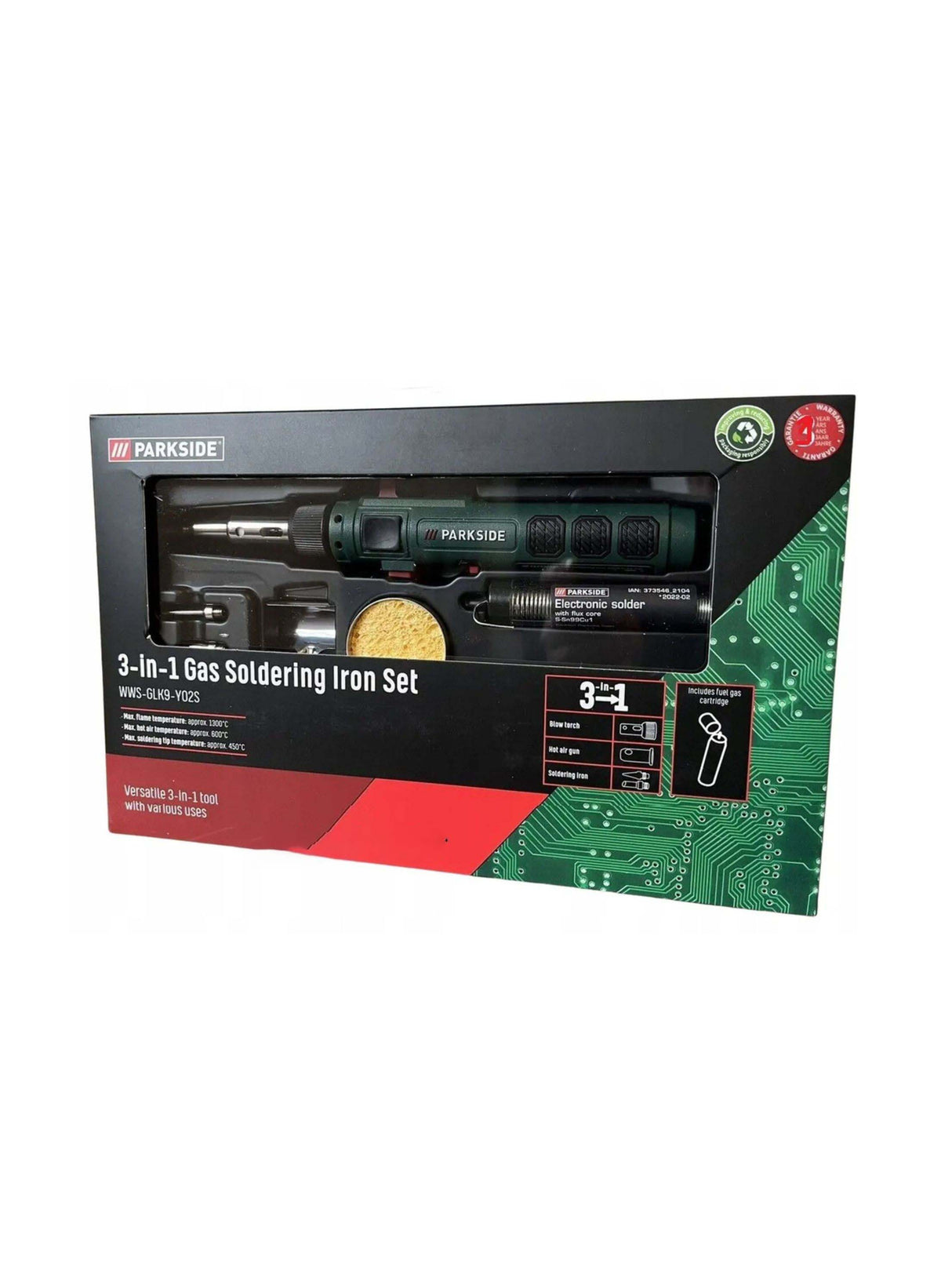 Image for Gas Soldering Iron Set 3 In 1