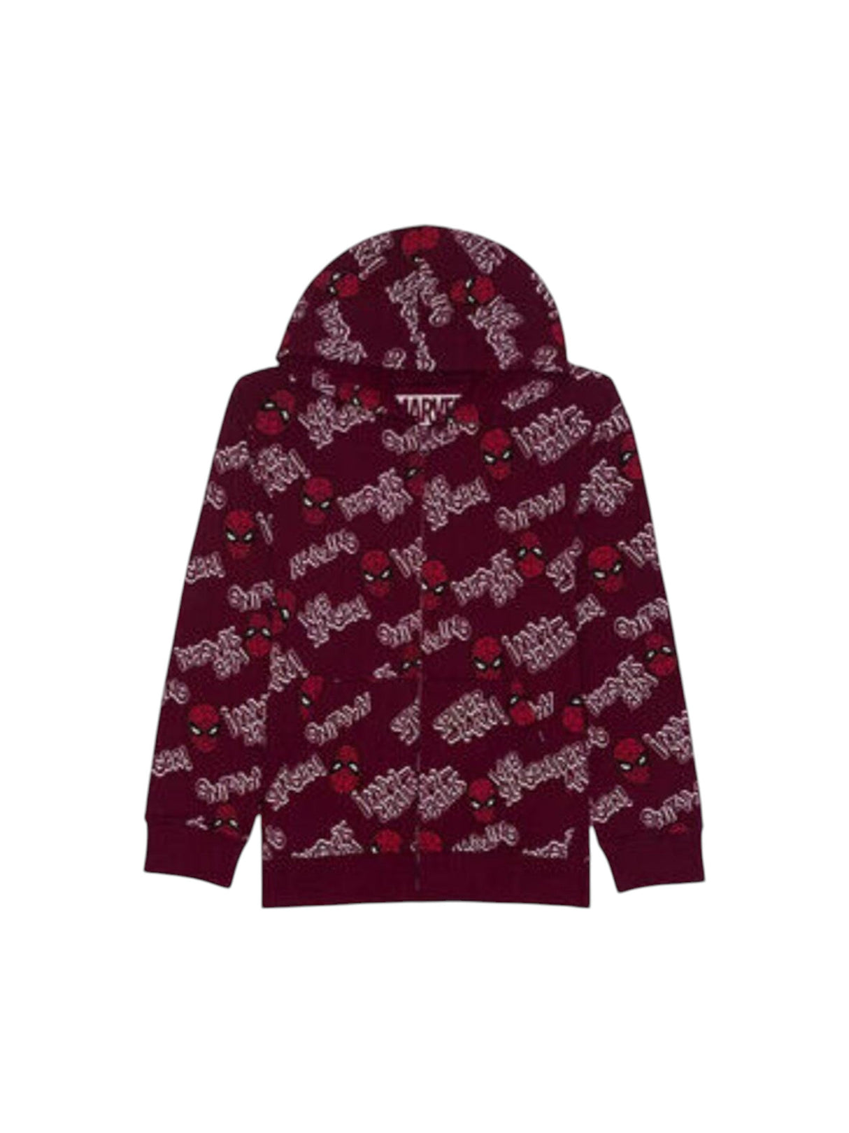 Image for Kids Boy's Printed Hoodie,Burgundy