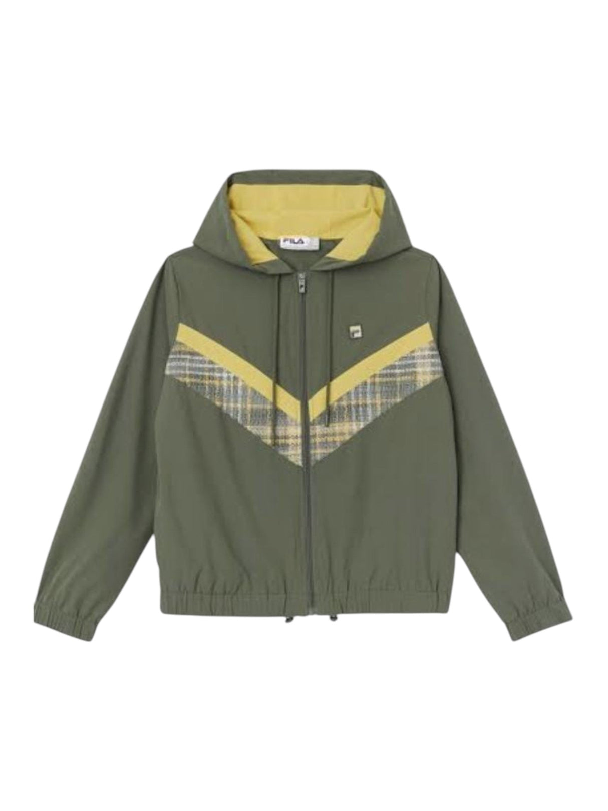 Image for Women's Colorblocked Jacket,Olive
