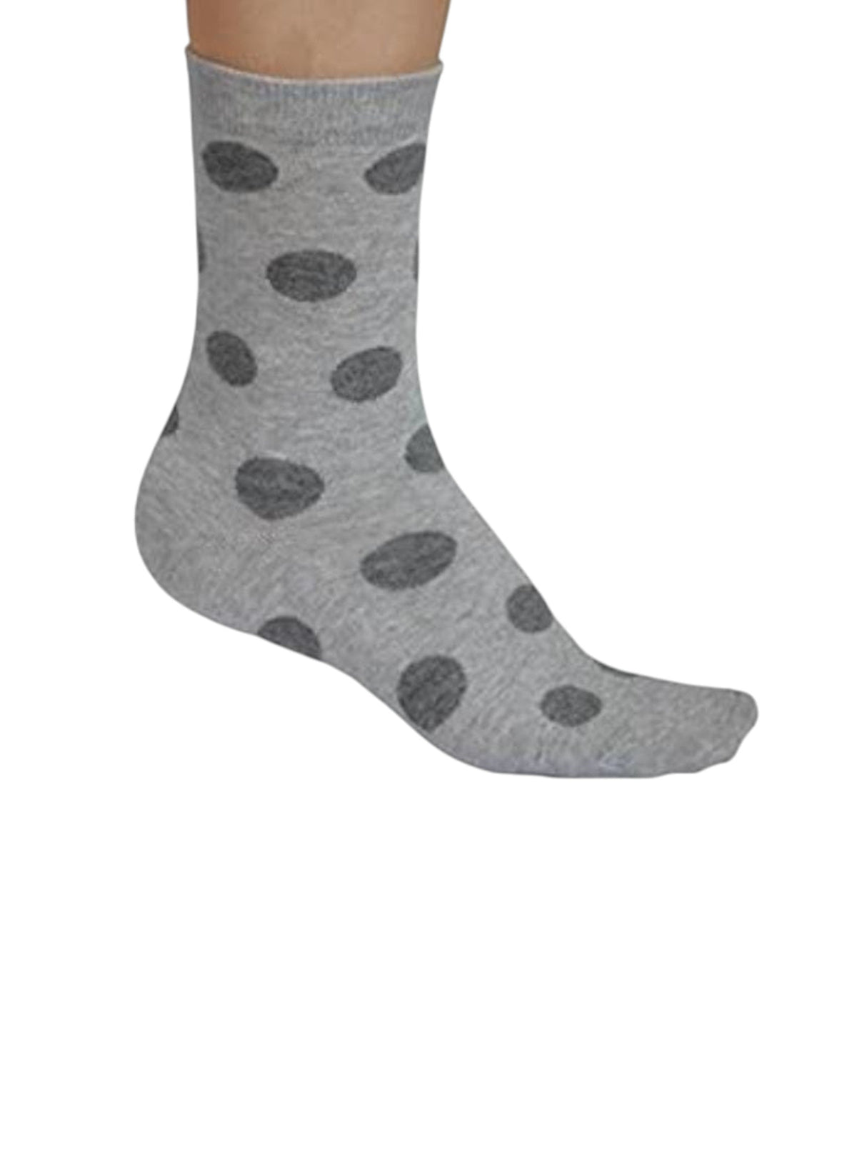 Image for Women's Dotted Knitted Socks,Grey