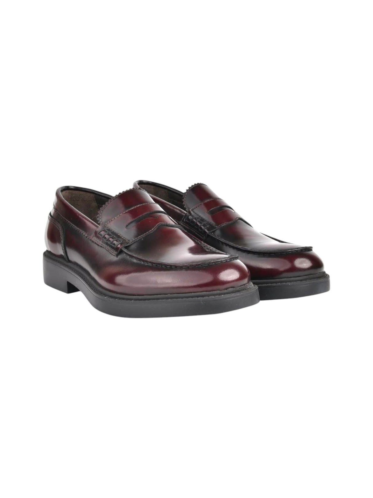 Image for Men's Plain Casual Shoes,Burgundy