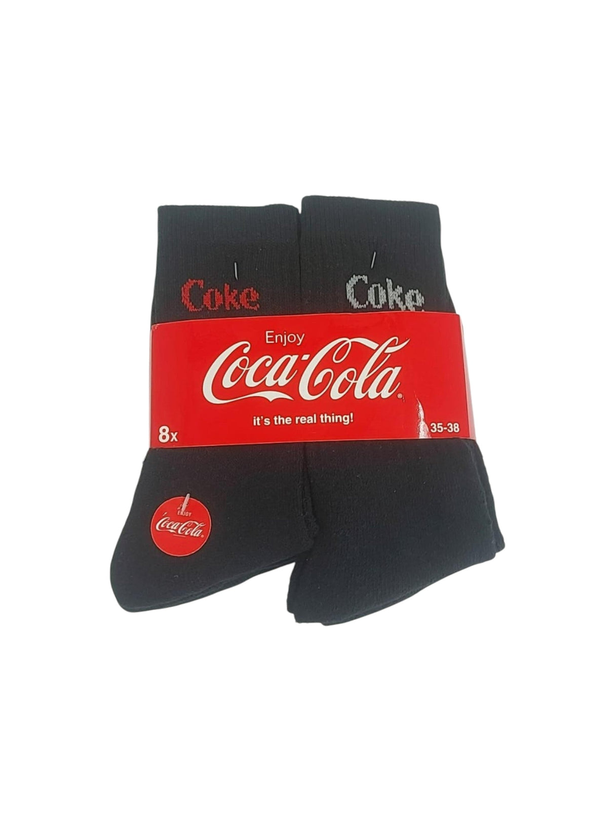 Image for Men's Knitted Socks Set 8Pieces,Black