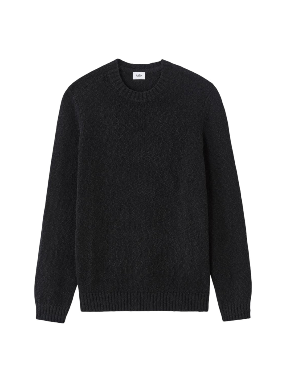 Image for Men's Knitted Sweaters,Black