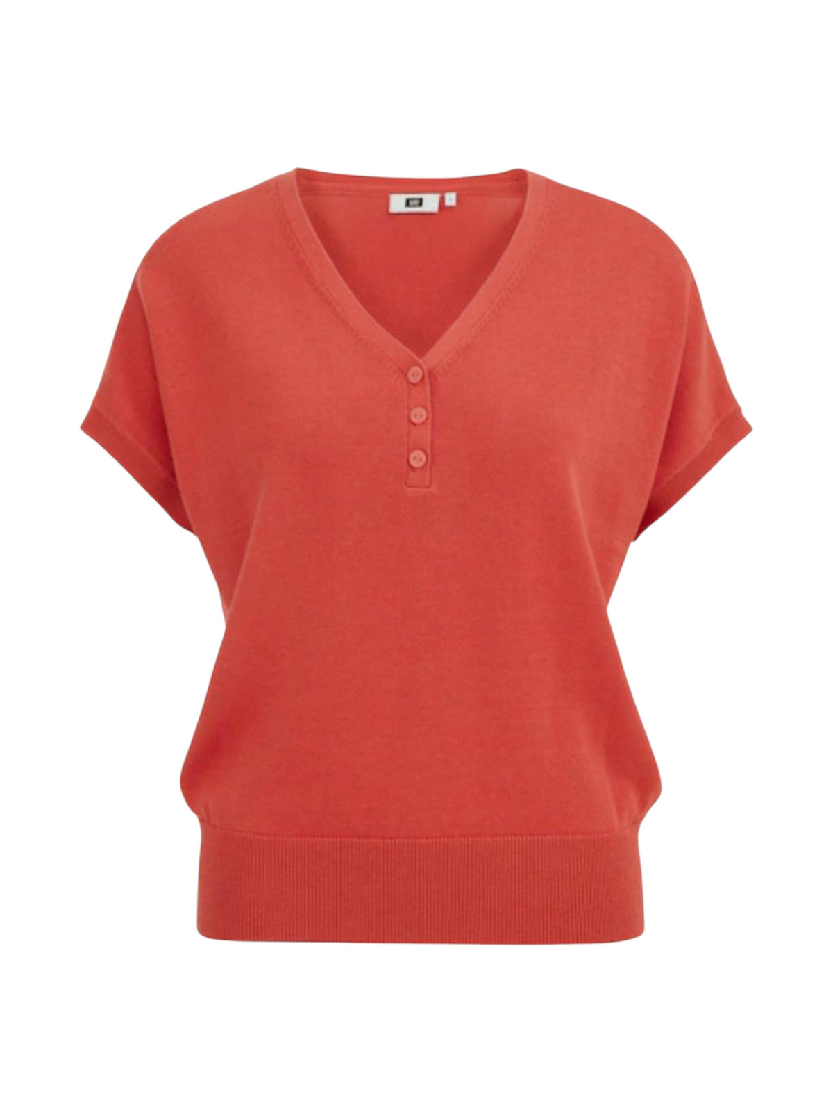 Image for Women's Knitted Top,Coral