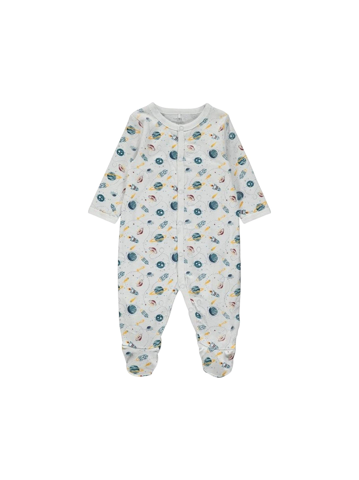 Image for Kids Boy's Printed Jumpsuit,White