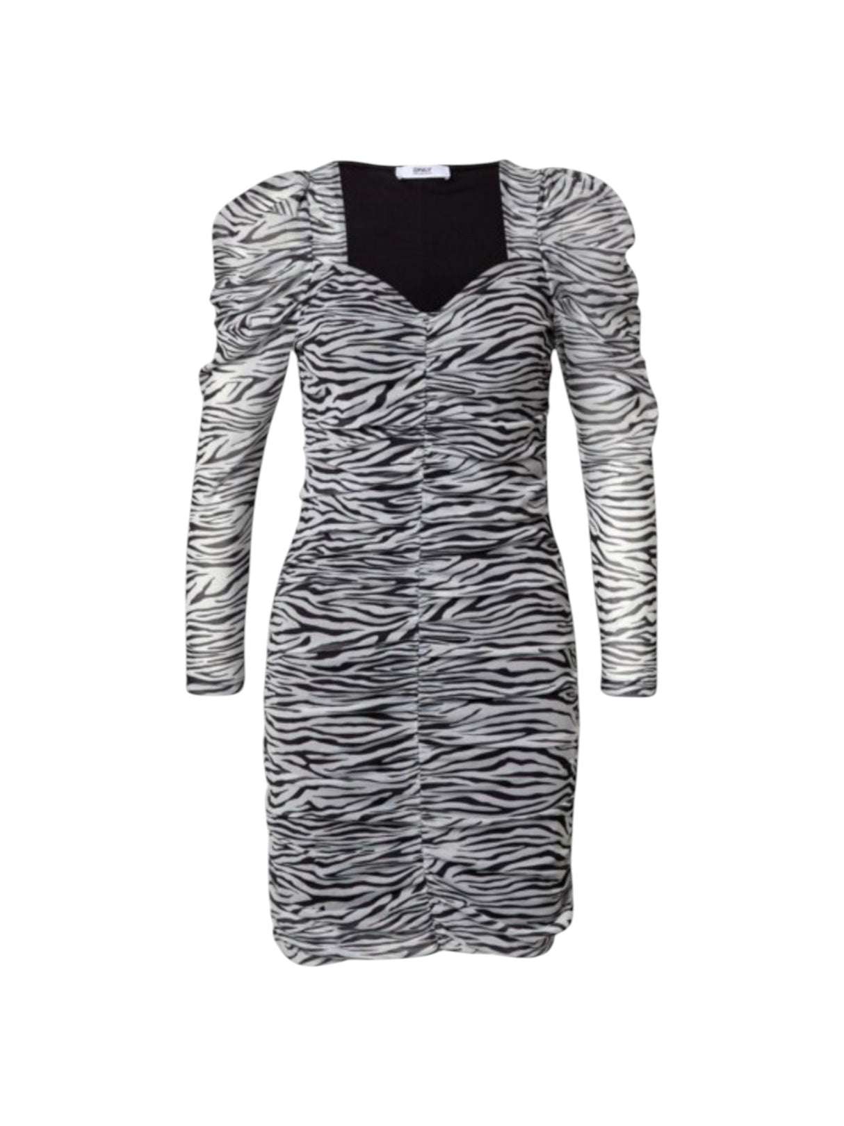 Image for Women's Zibra Printed Dress,Black/White