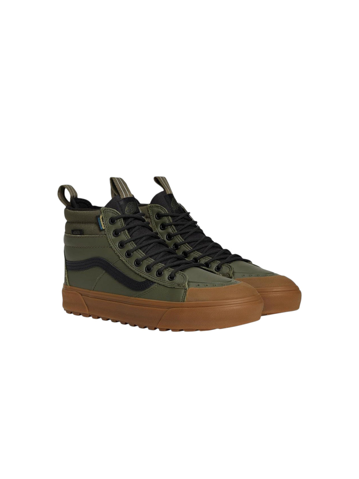 Image for Women's Textured High Top Boots,Olive