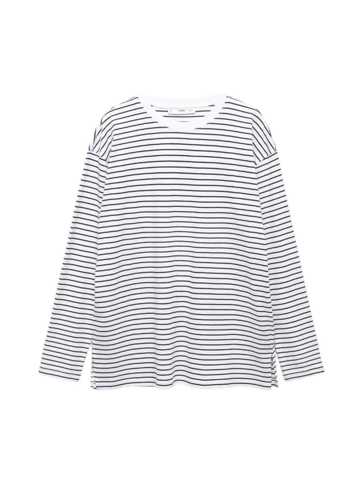 Image for Women's Striped Top,Black/White