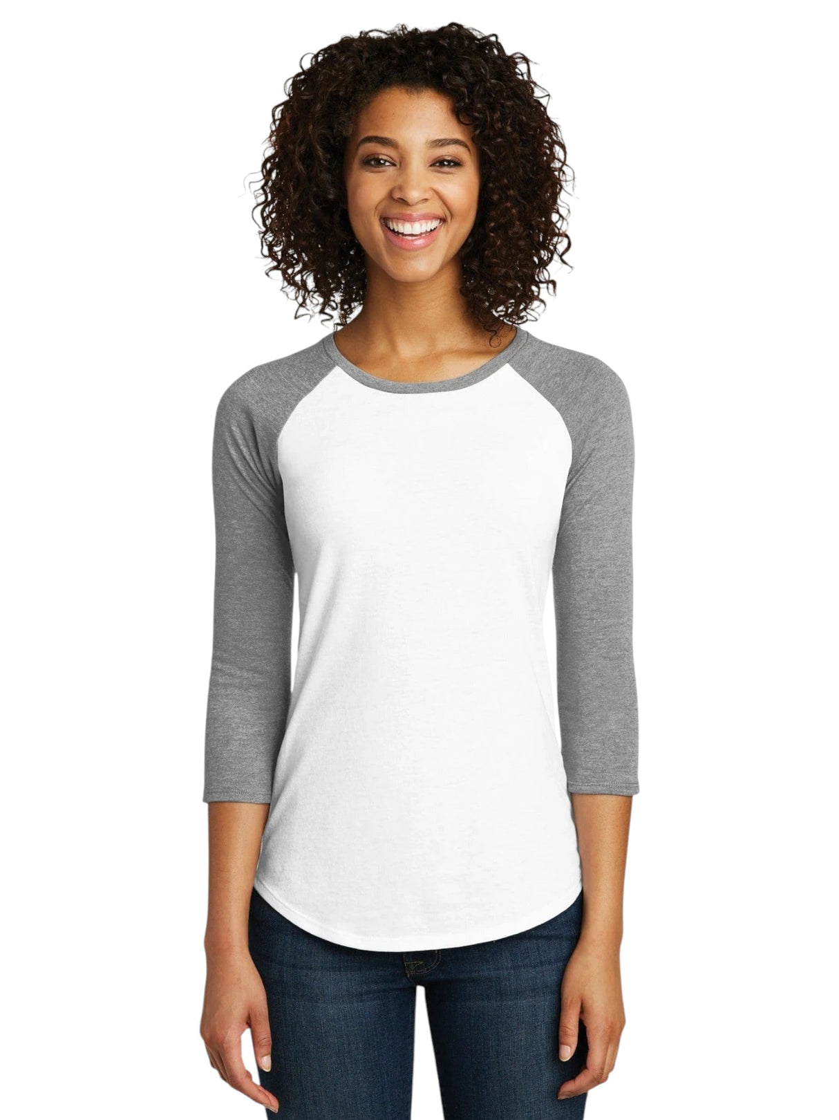 Image for Women's Colorblocked Top,White