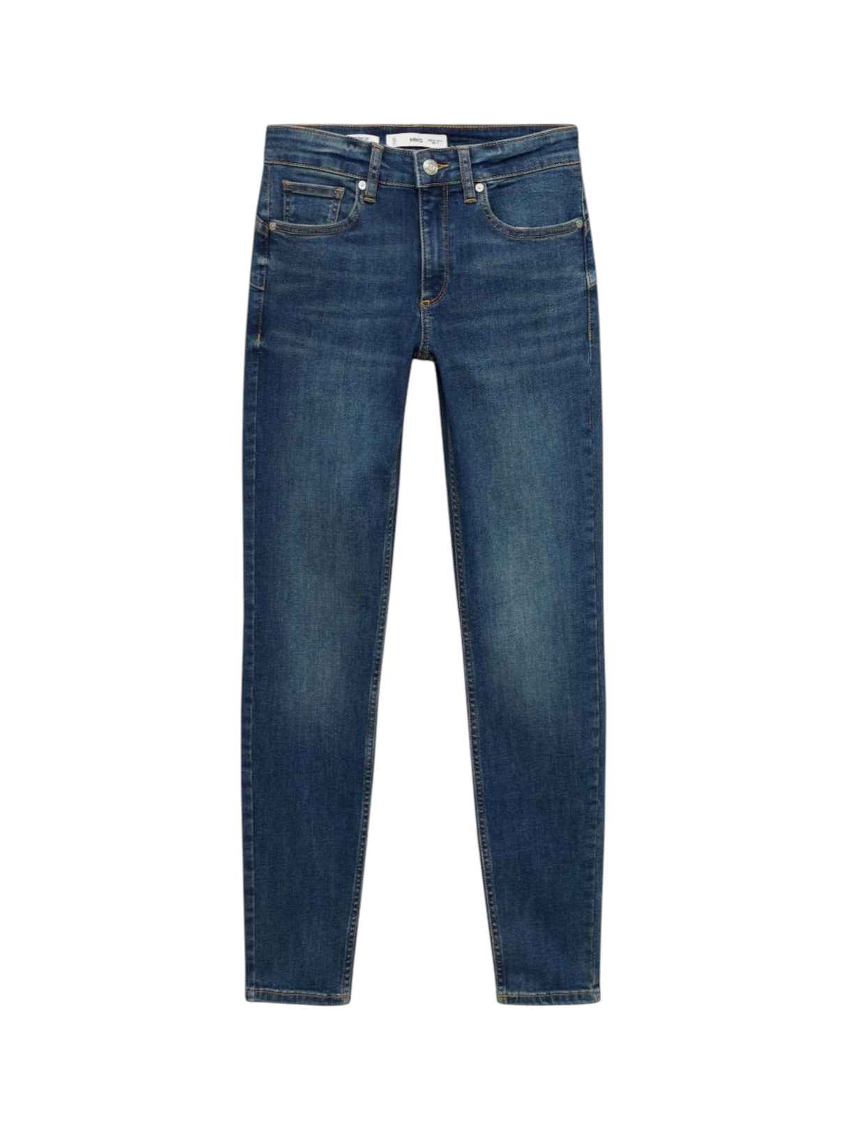 Image for Women's Plain Skinny Jeans,Navy