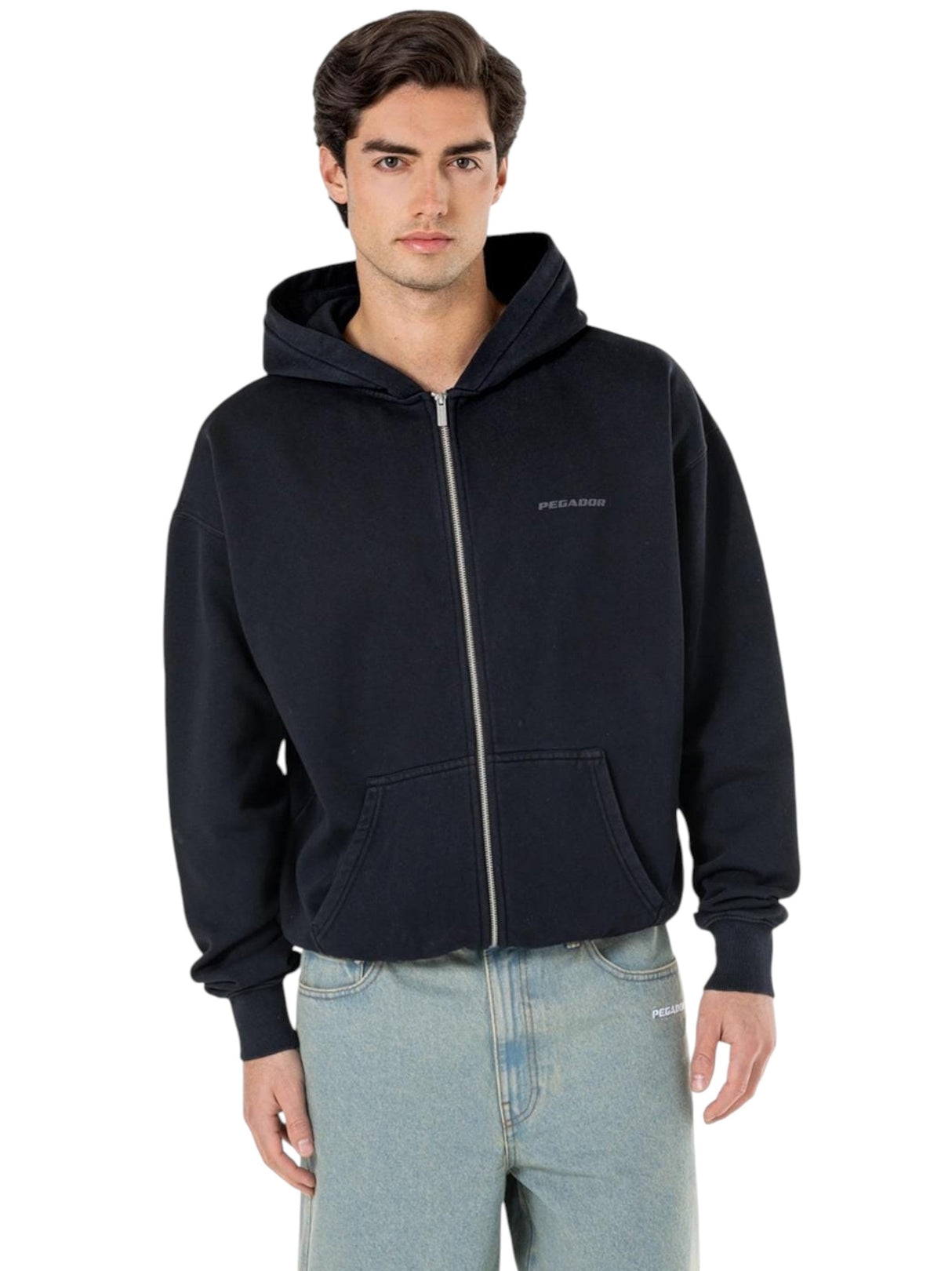 Image for Men's Plain Hoodie,Navy