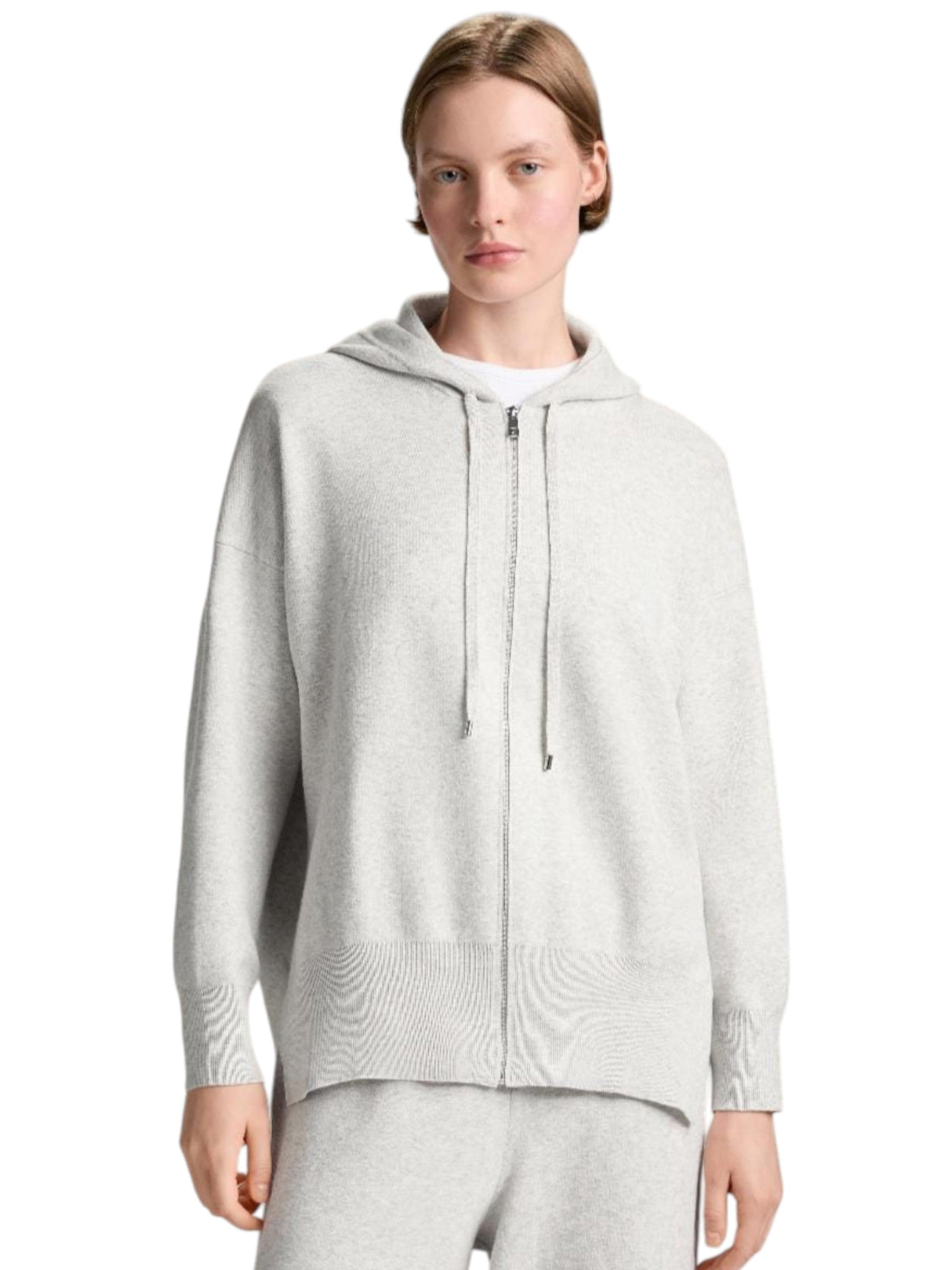 Image for Women's Plain Hoodie,Grey