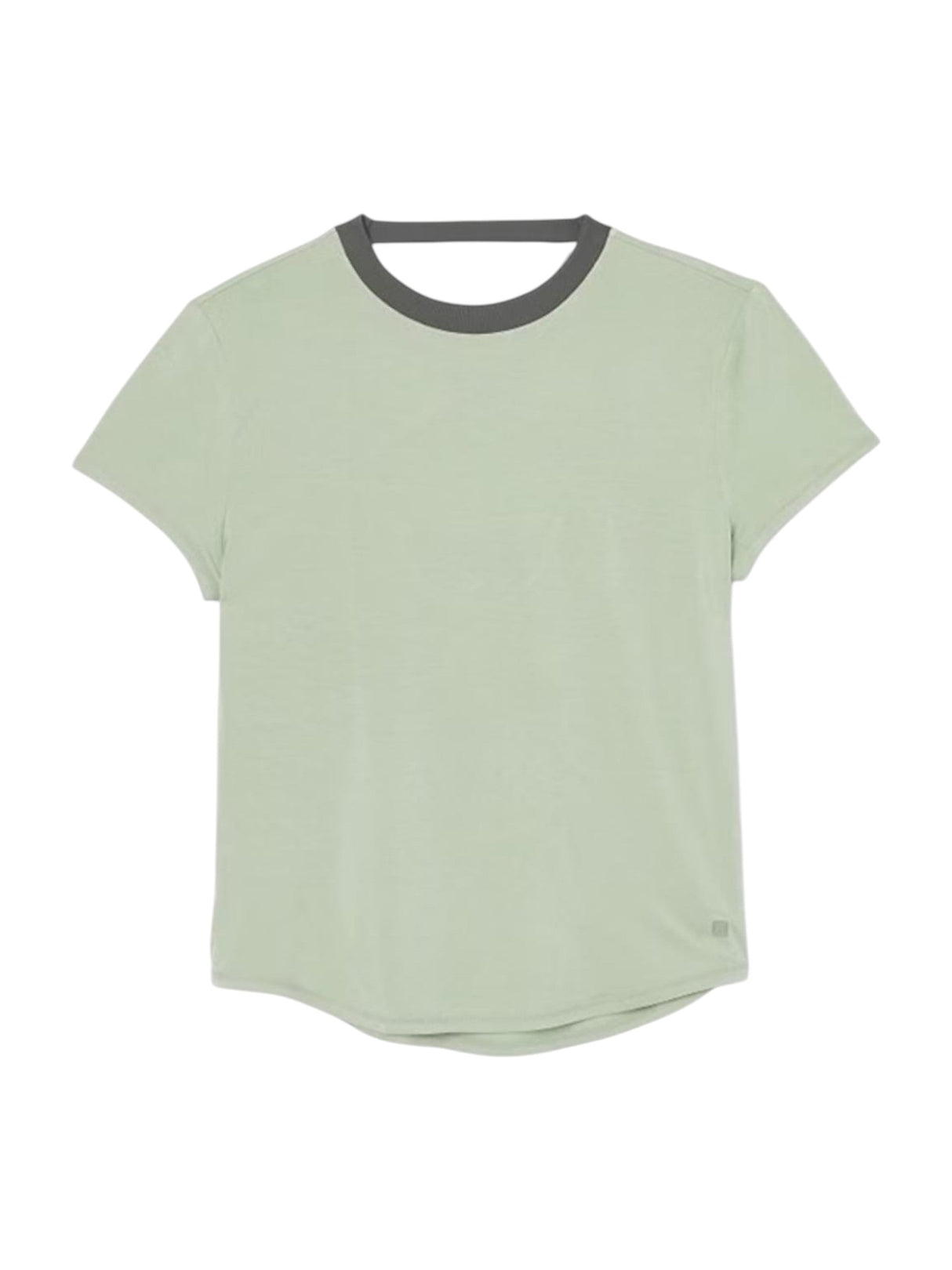 Image for Women's Plain Open Back Top,Green