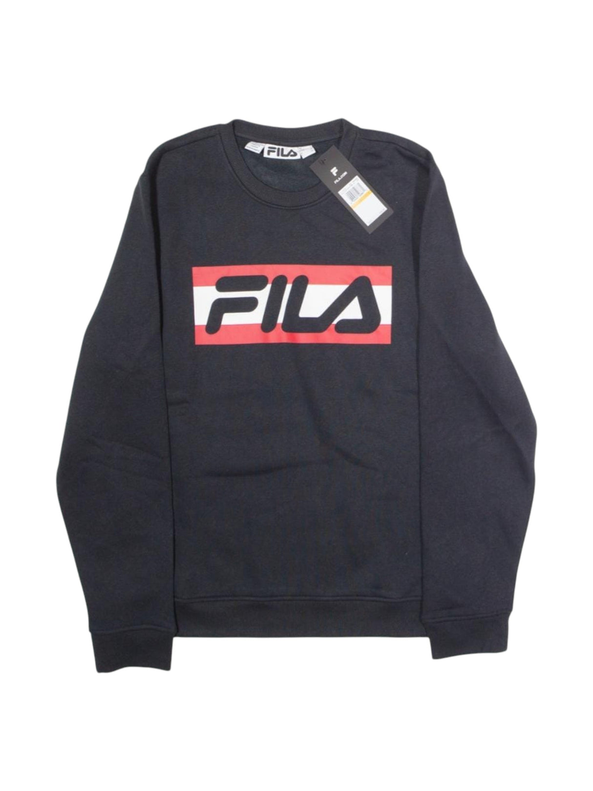 Image for Men's Logo Printed Sweaters,Black