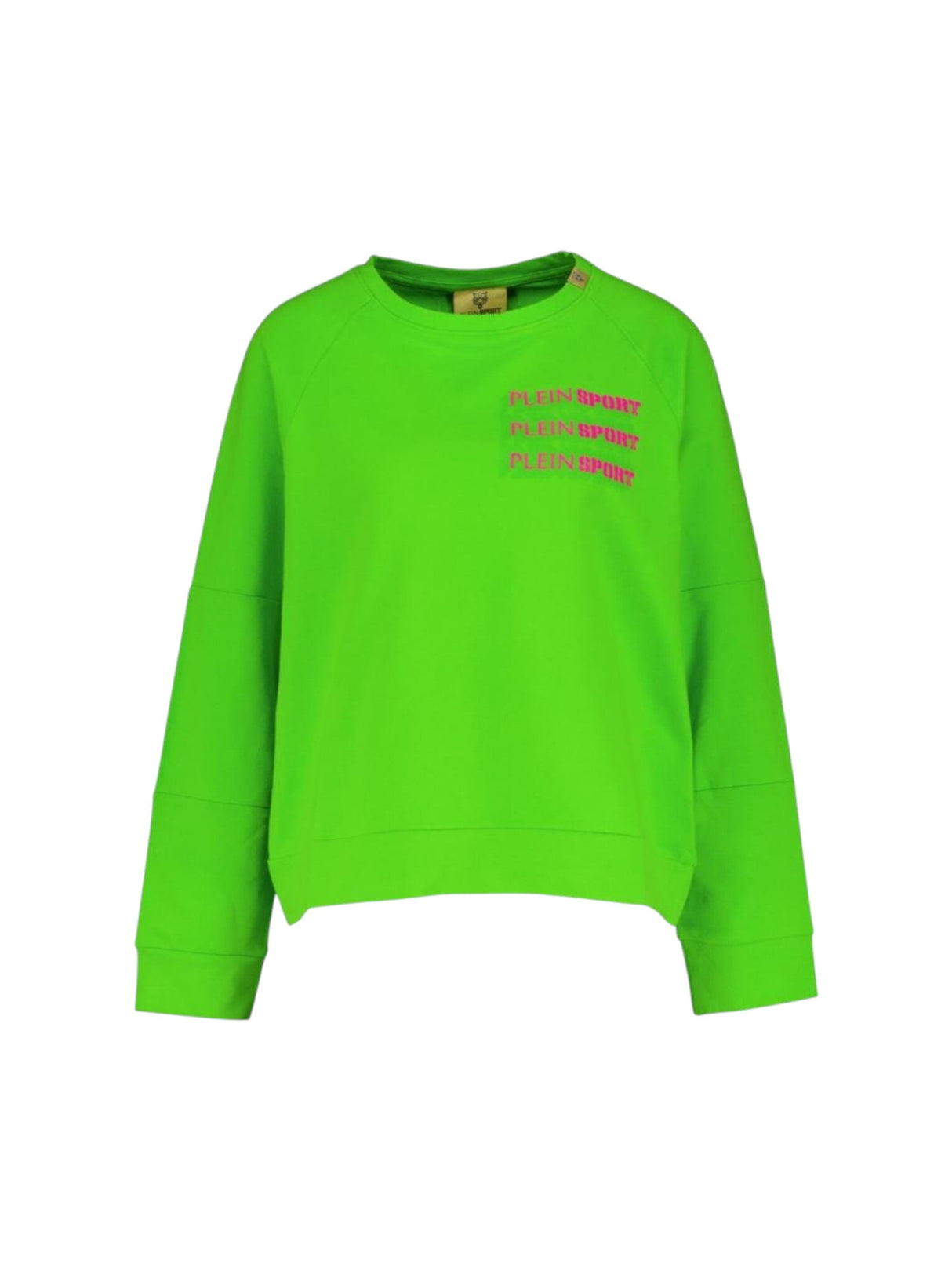 Image for Women's Brand Logo Printed Sweaters,Light Green