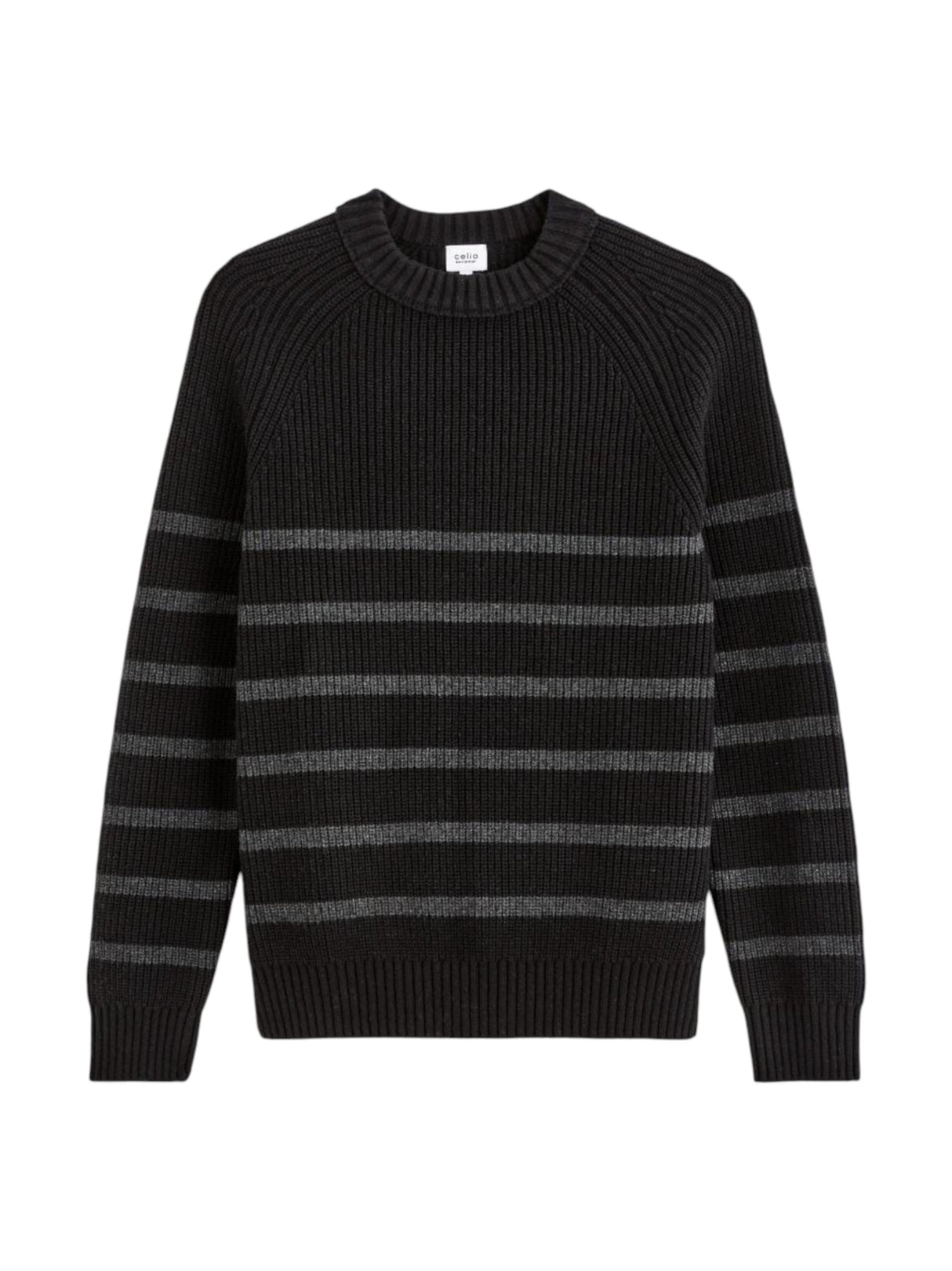 Image for Men's Knitted Sweaters,Black