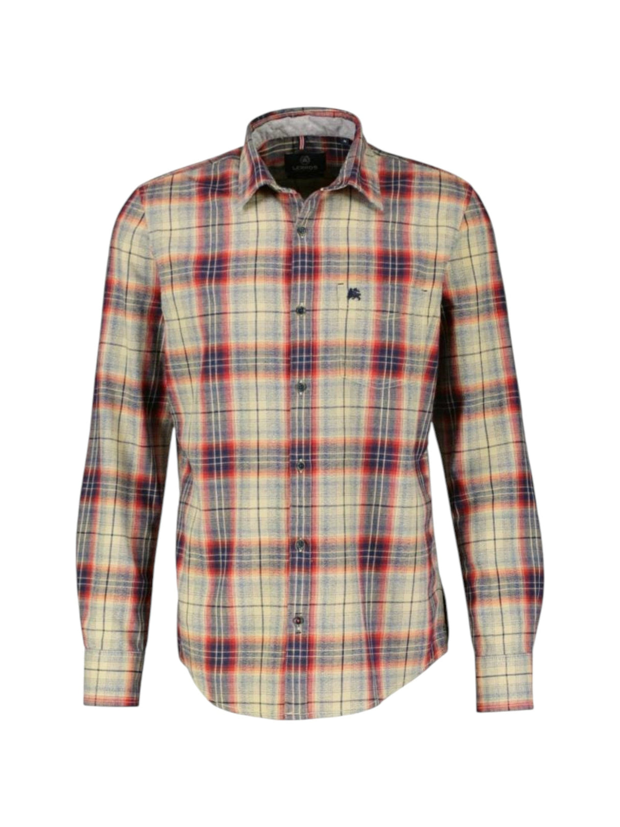 Image for Men's Plaid Dress Shirt,Multi