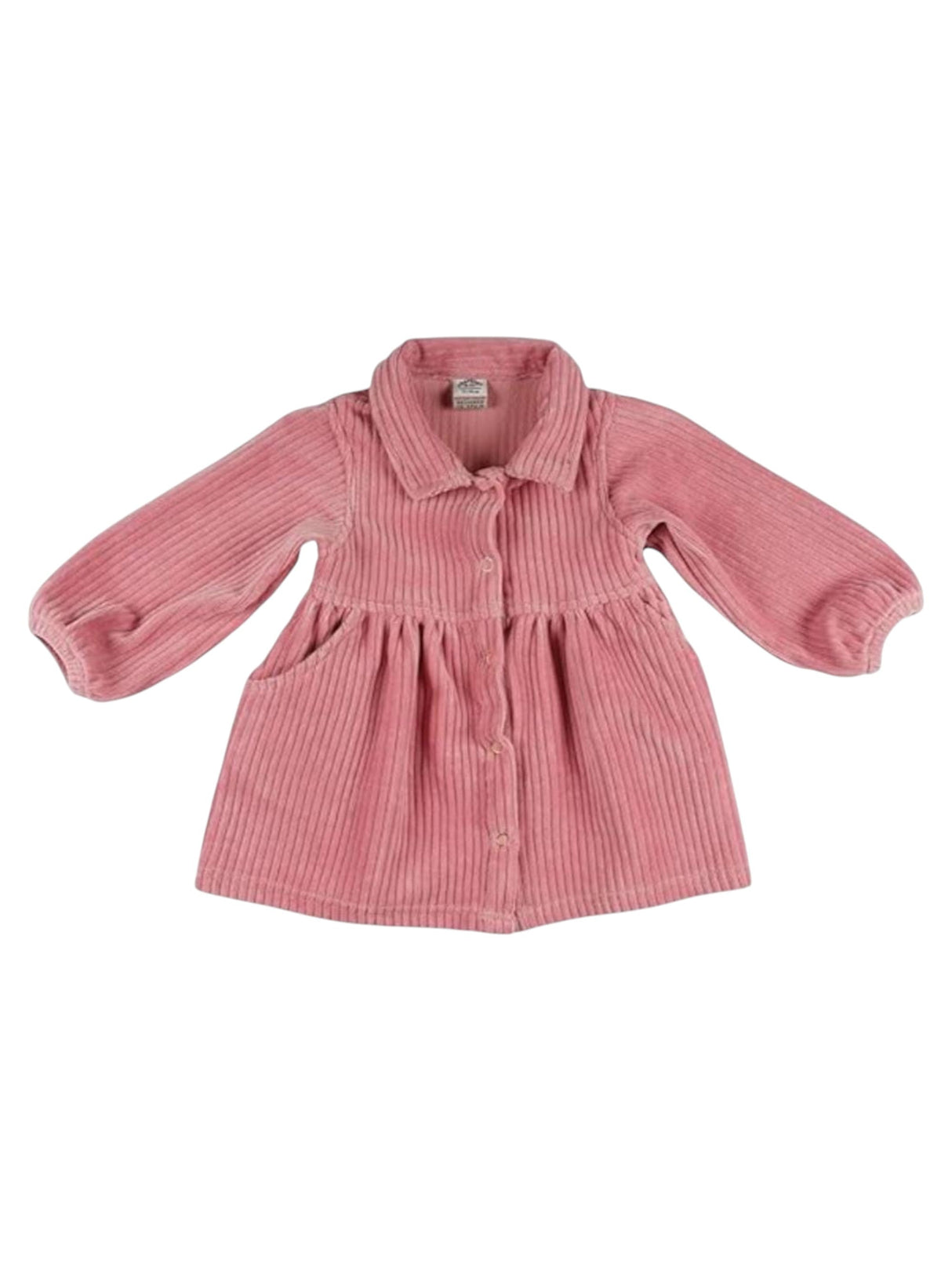 Image for Kids Girl's Ribbed Dress,Pink