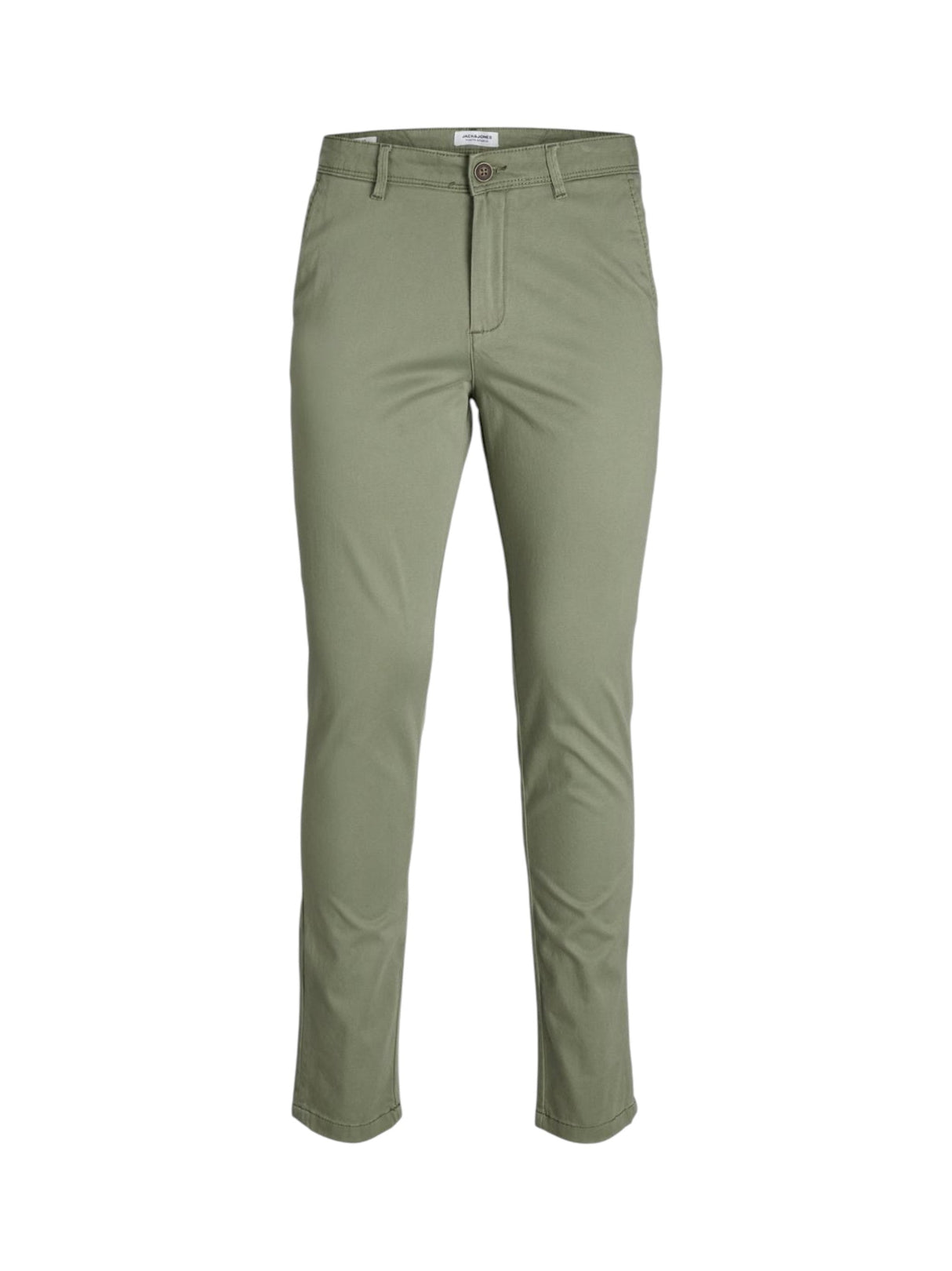 Image for Men's Plain Solid Casual Pants,Olive