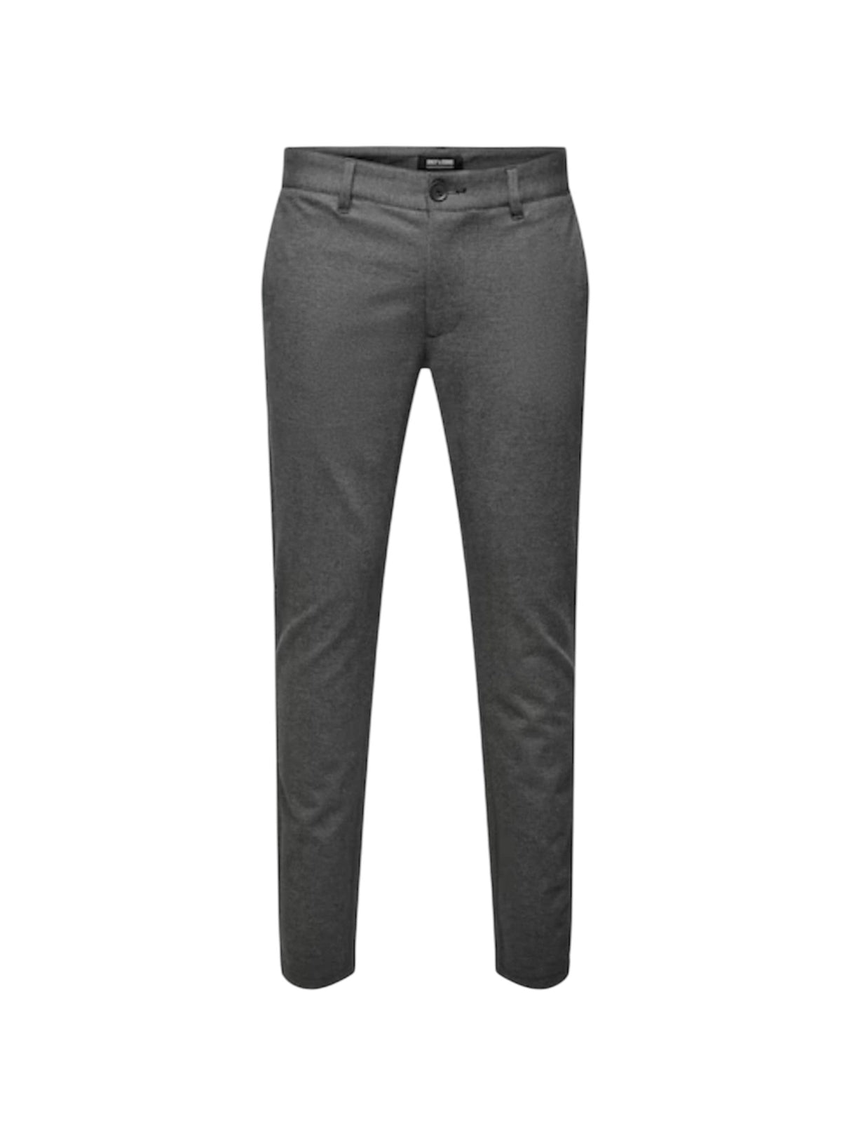 Image for Men's Plain Solid Classic Pants,Grey