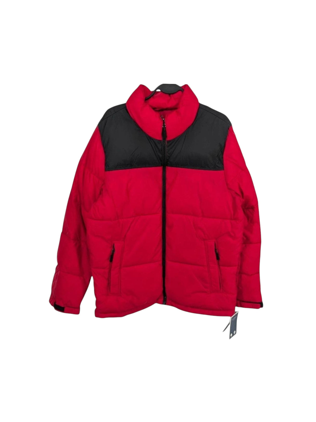 Image for Men's Colorblocked Jacket,Red\Black