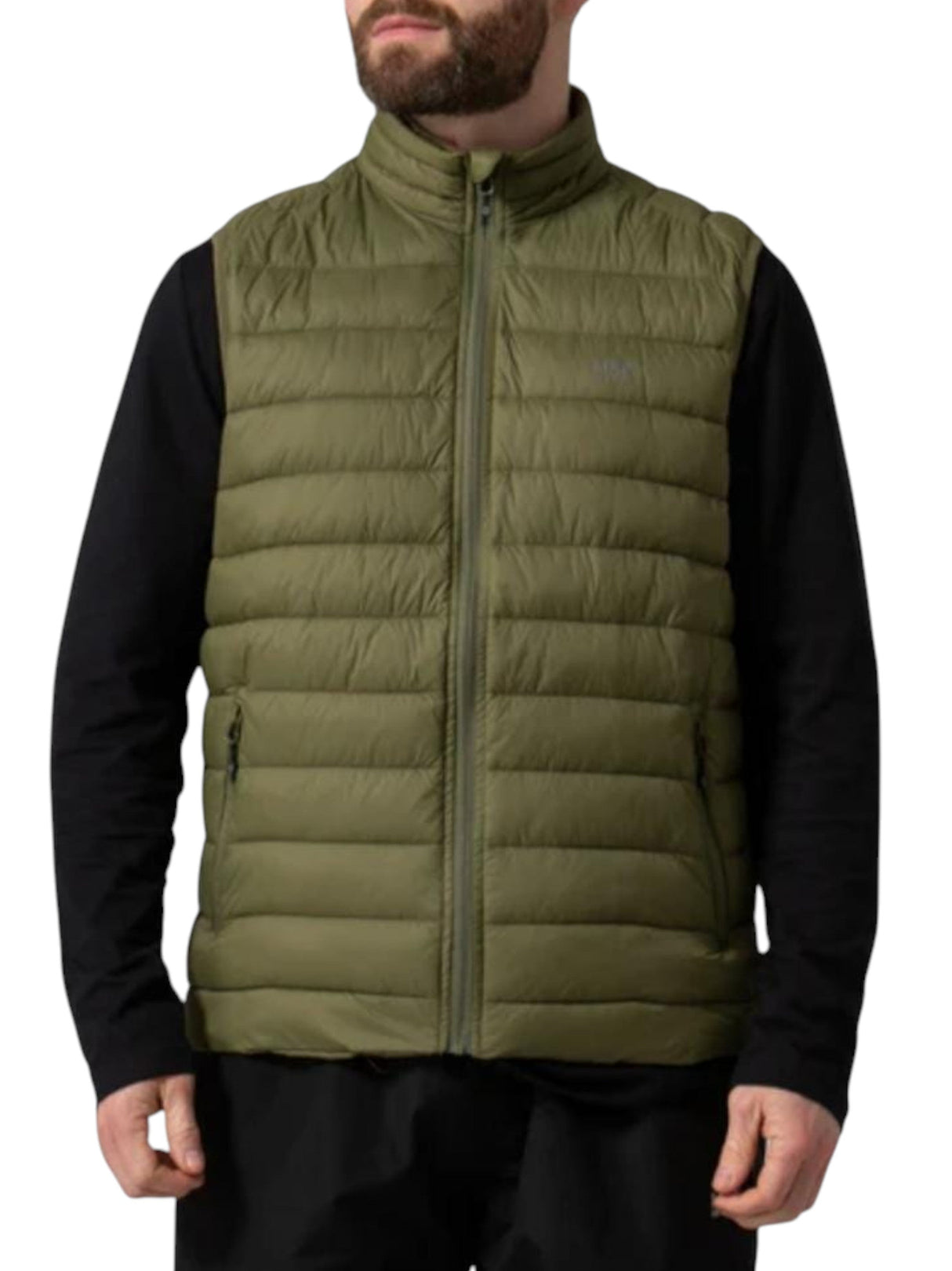 Image for Men's Quilted Vest,Olive