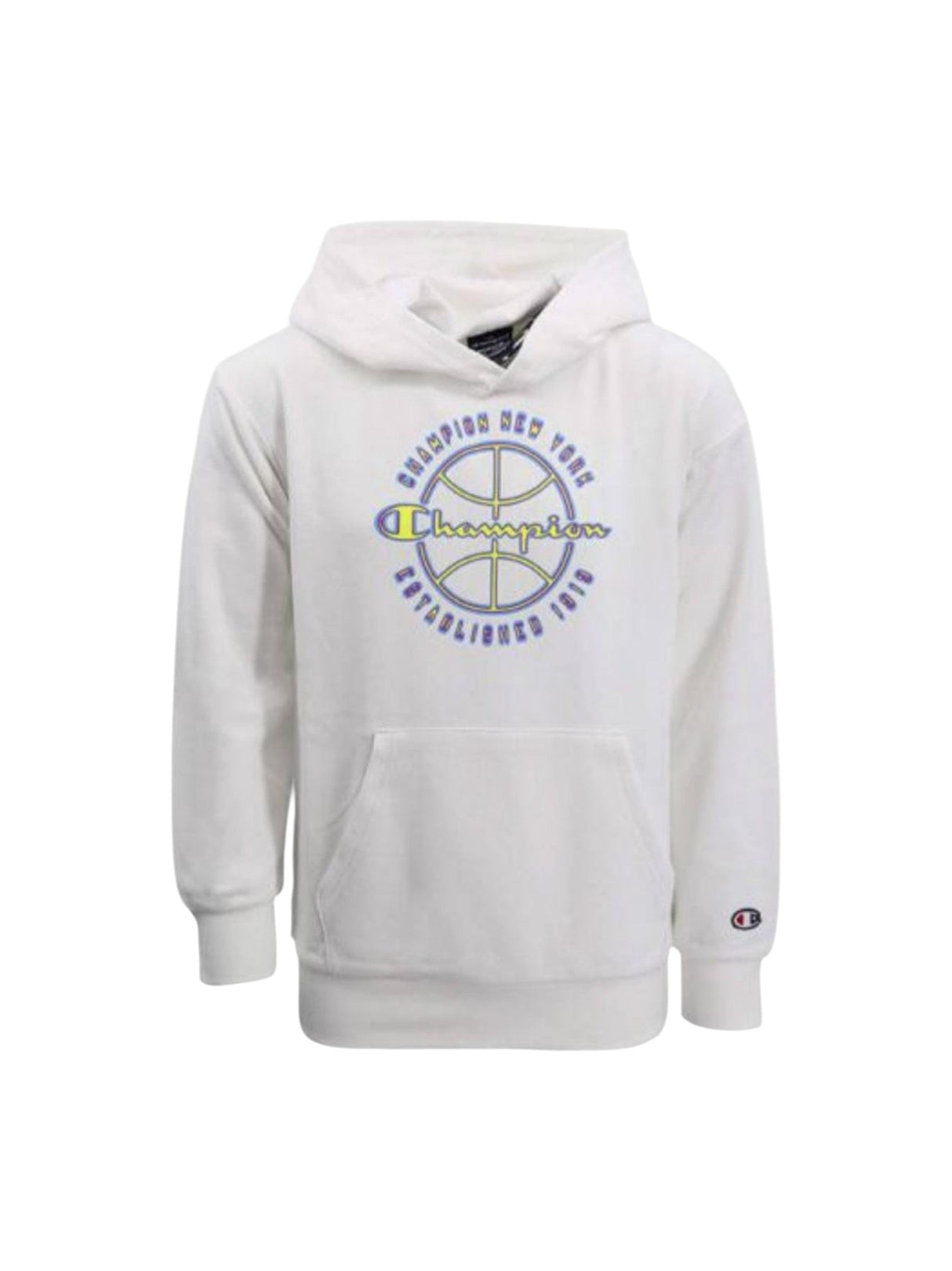 Image for Kids Boy's Printed Hoodie,White