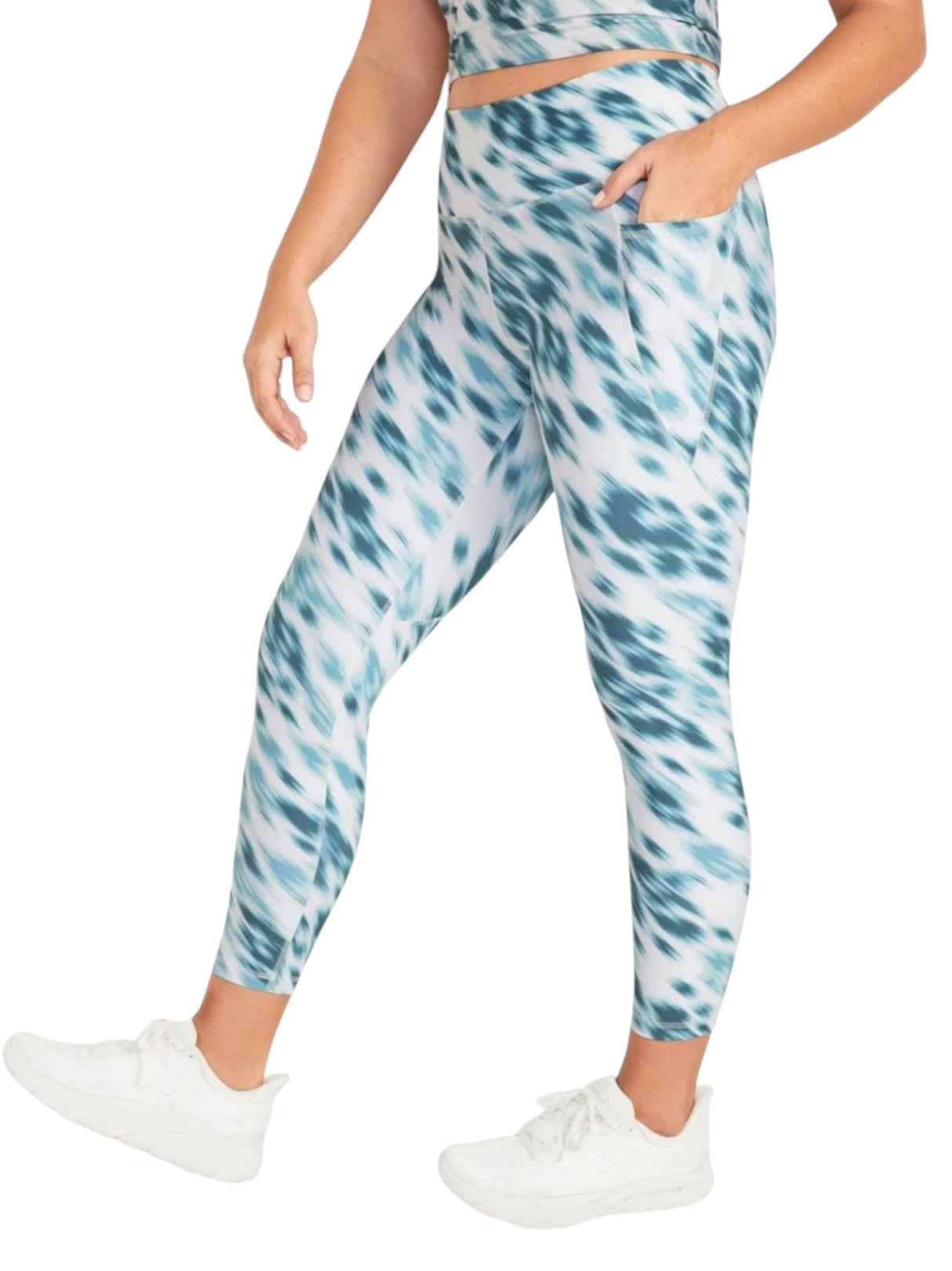 Image for Kids Girl's Printed Legging,White