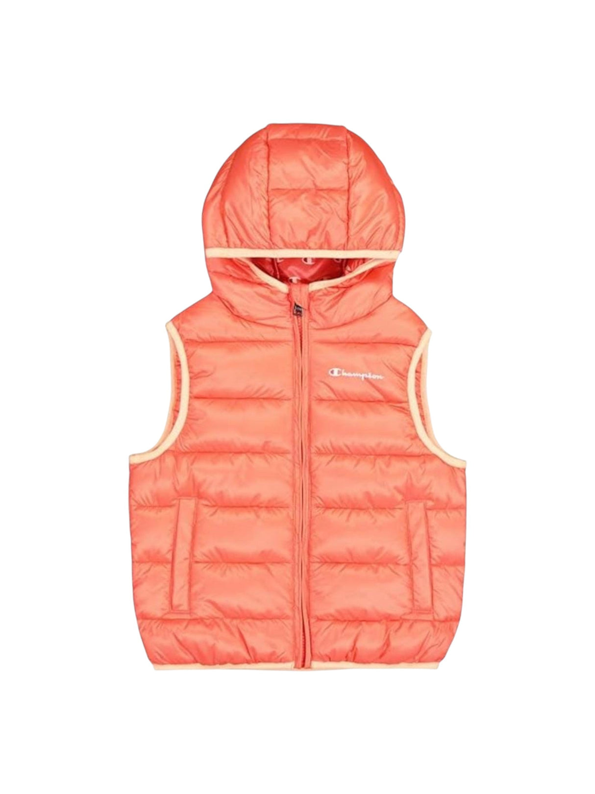 Image for Kids Girl's Quilted Vest,Coral
